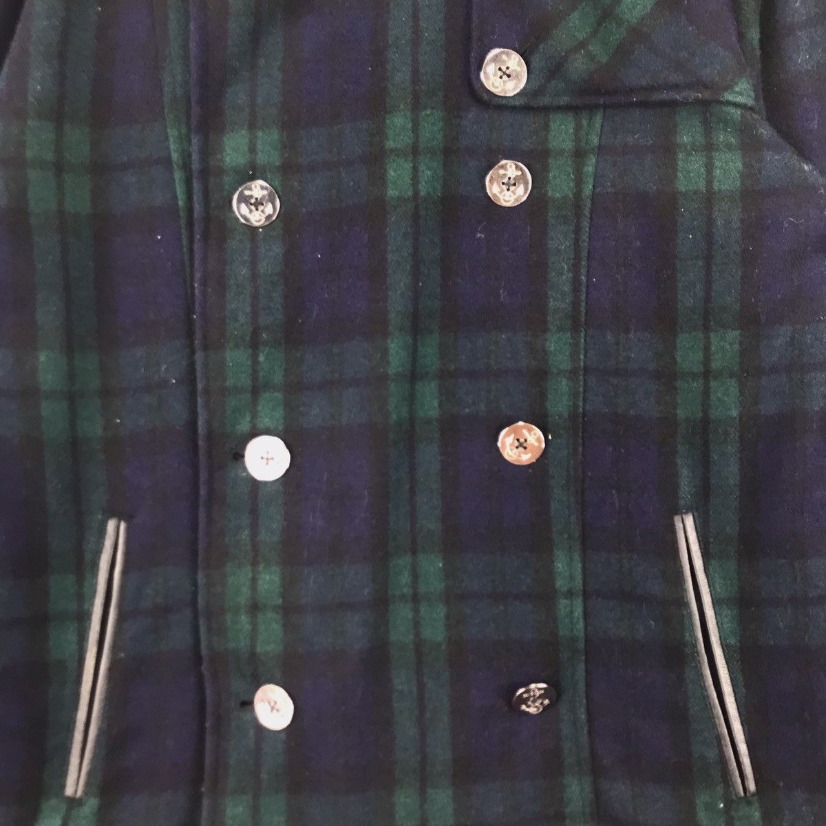 Woolrich Woolen Mills Woolrich Double Breast Tartan Wool Jacket Size US M / EU 48-50 / 2 - 7 Thumbnail