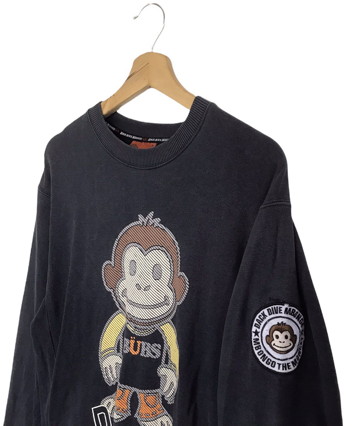 Japanese Brand Vintage Dack Dive Mbongo Fullprint Sweatshirts Size US M / EU 48-50 / 2 - 4 Thumbnail
