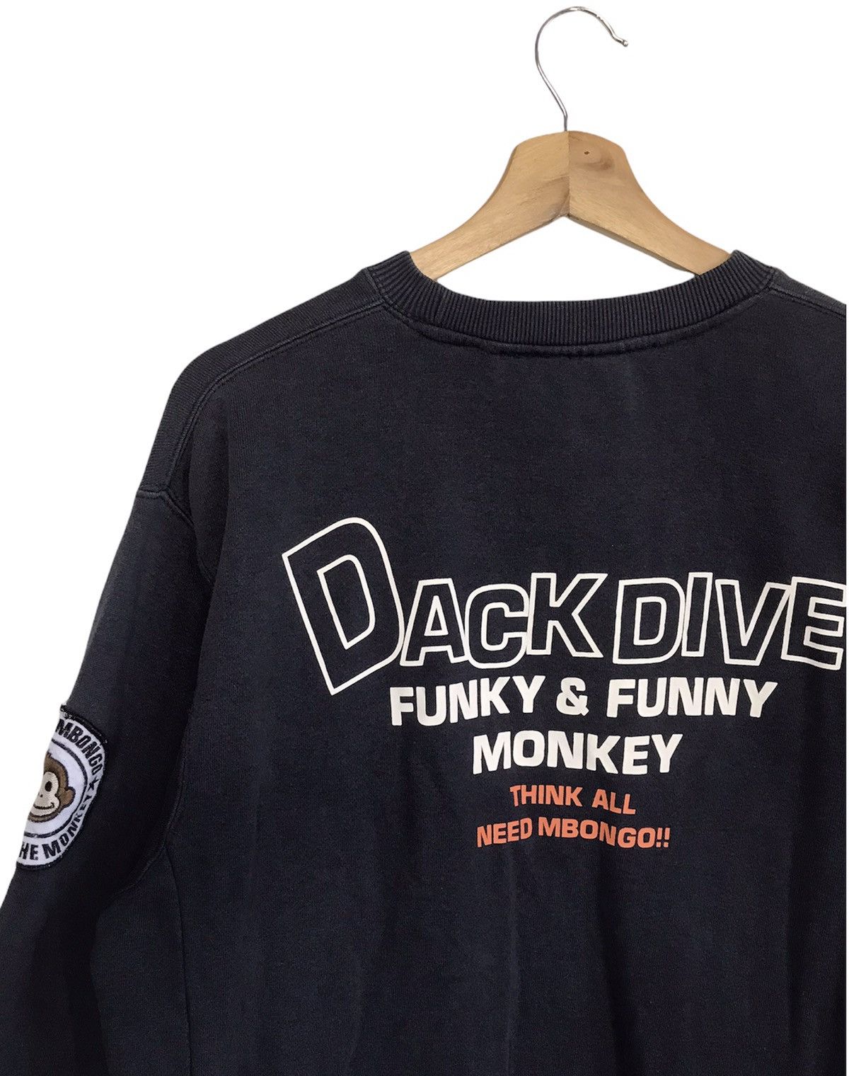 Japanese Brand Vintage Dack Dive Mbongo Fullprint Sweatshirts Size US M / EU 48-50 / 2 - 6 Thumbnail