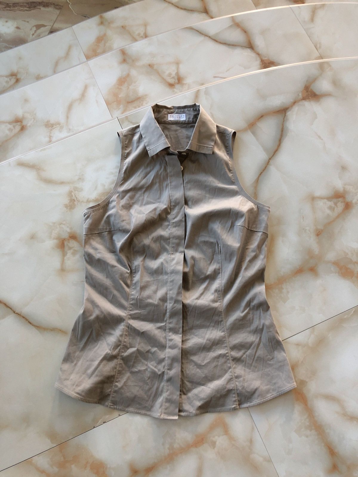 Brunello Cucinelli Vintage Brunello Cucinelli Womens Shirt Size ONE SIZE - 3 Thumbnail