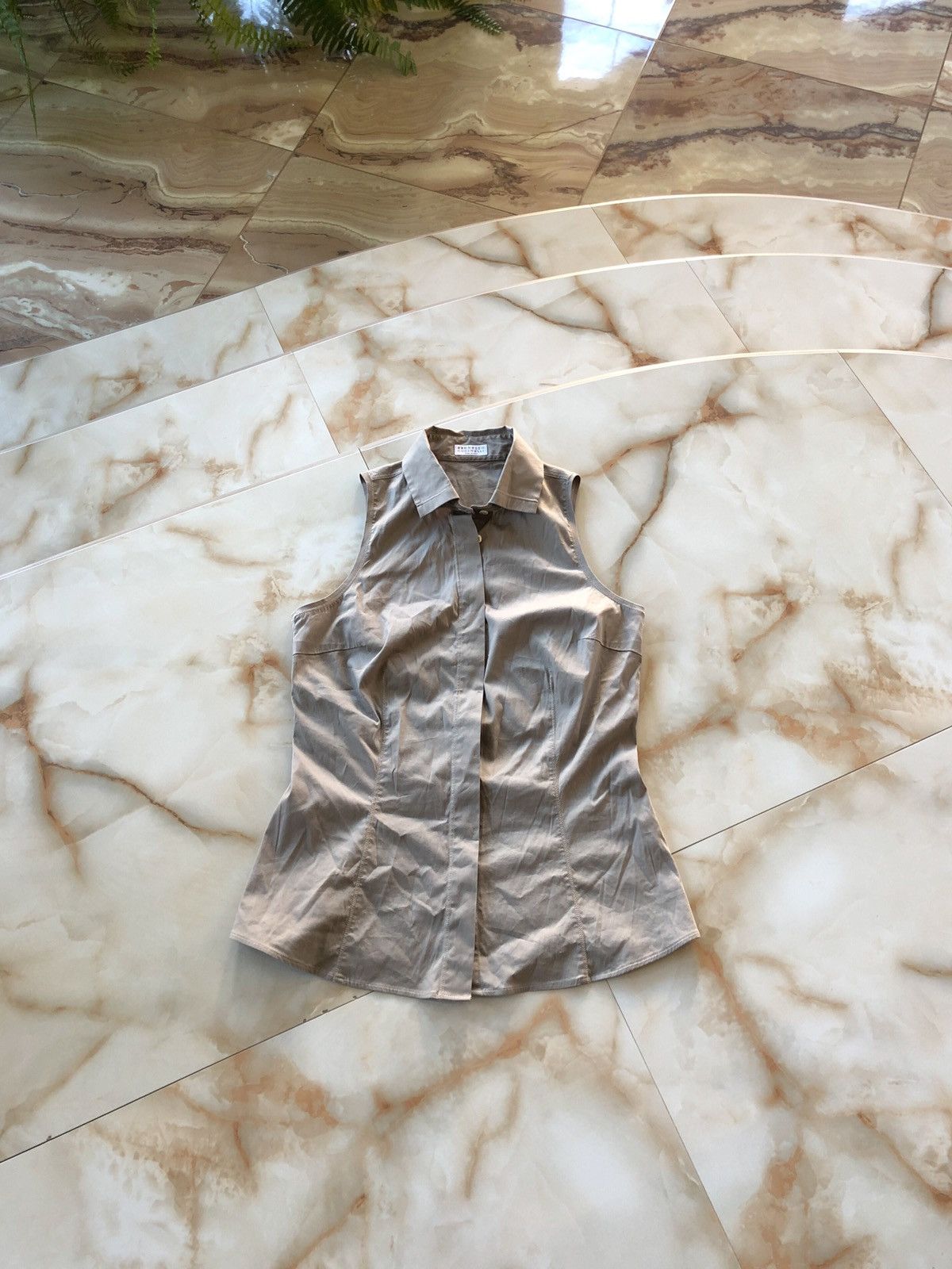 Brunello Cucinelli Vintage Brunello Cucinelli Womens Shirt Size ONE SIZE - 1 Thumbnail