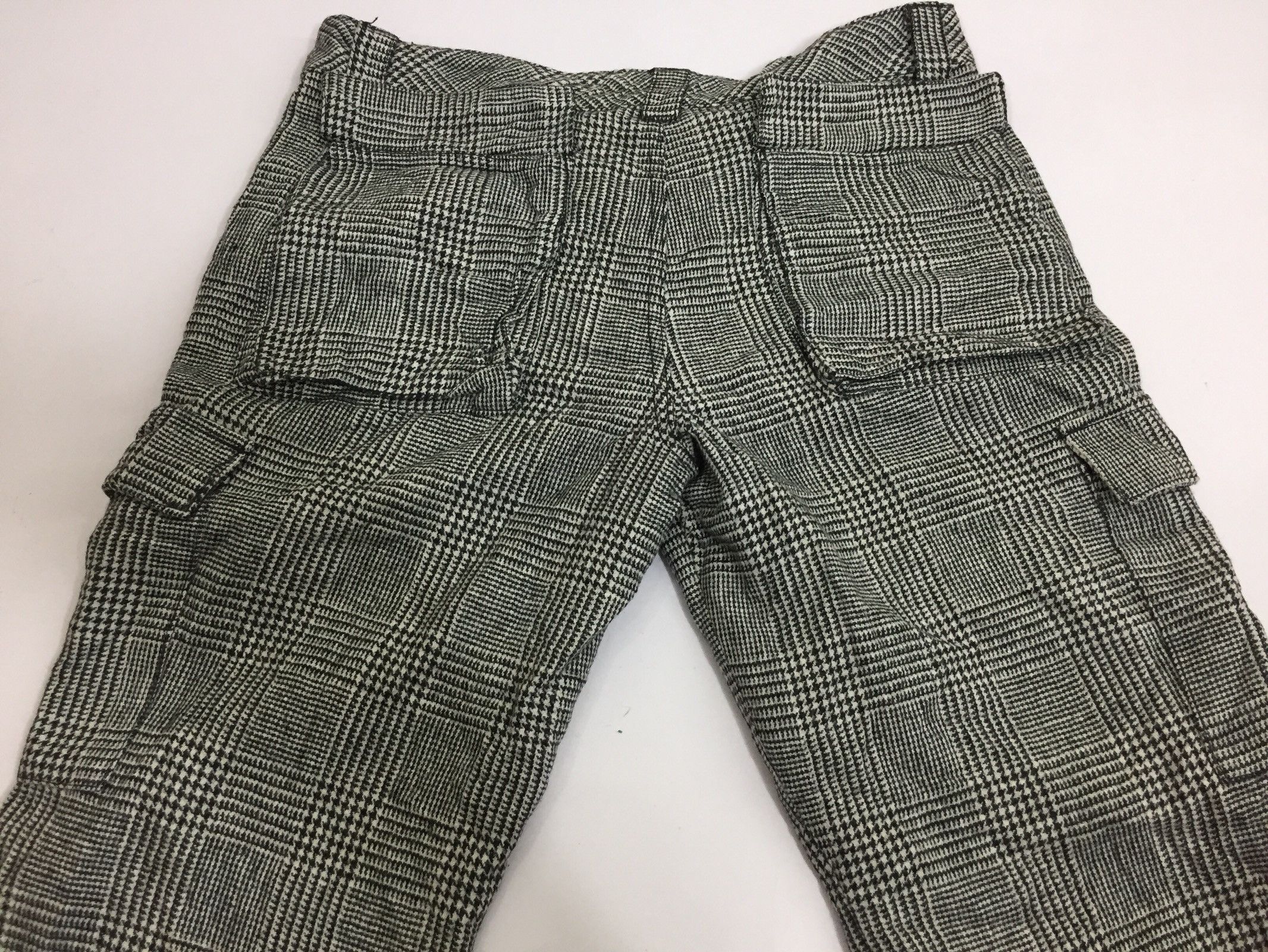 Japanese Brand TOP SECRET CARGO CHECKERED TOUSERS Size US 29 - 5 Thumbnail
