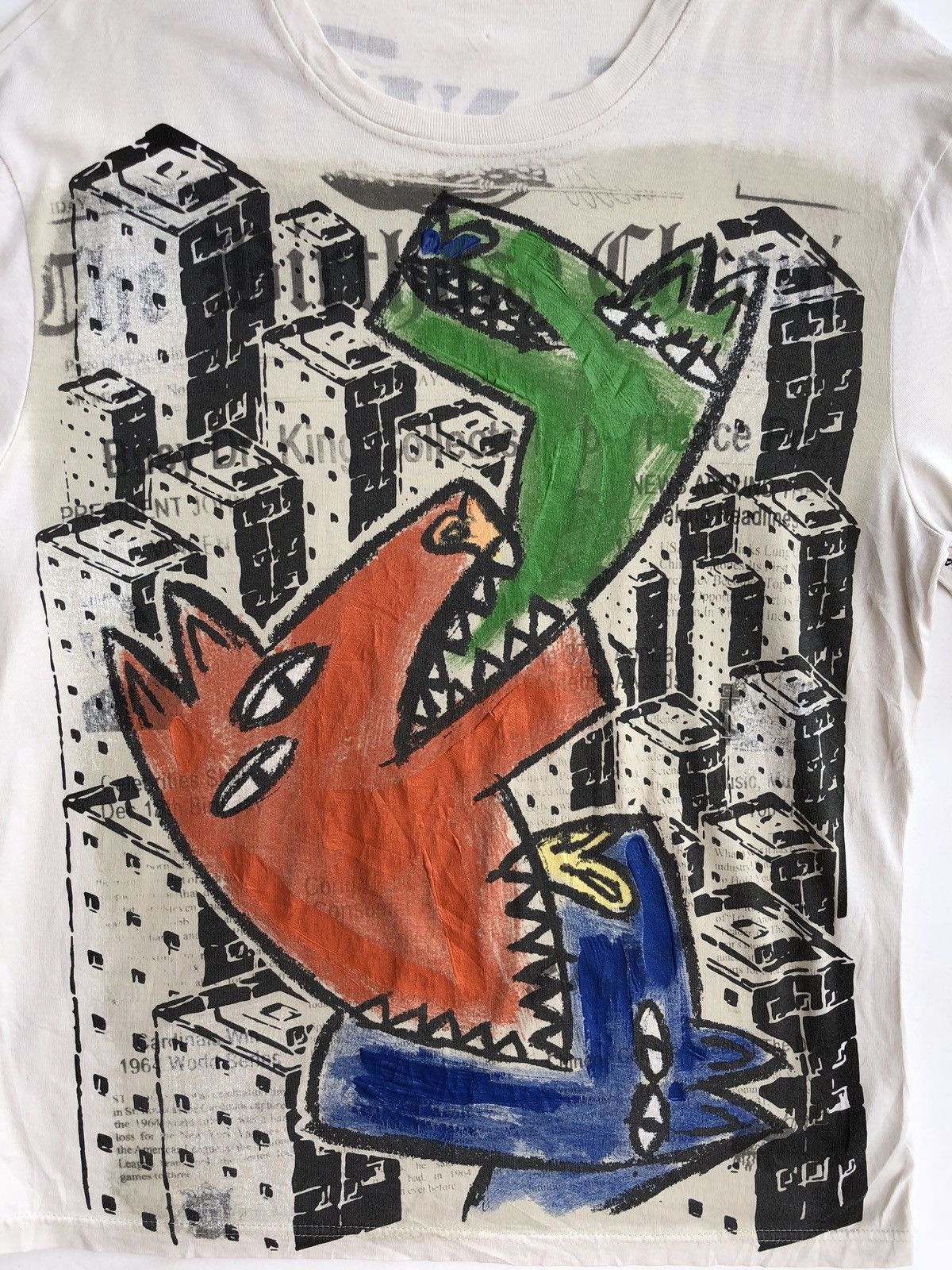 Frankie Morello FRANKIE MORELLO PAINTING ART TSHIRT Size US M / EU 48-50 / 2 - 1 Thumbnail