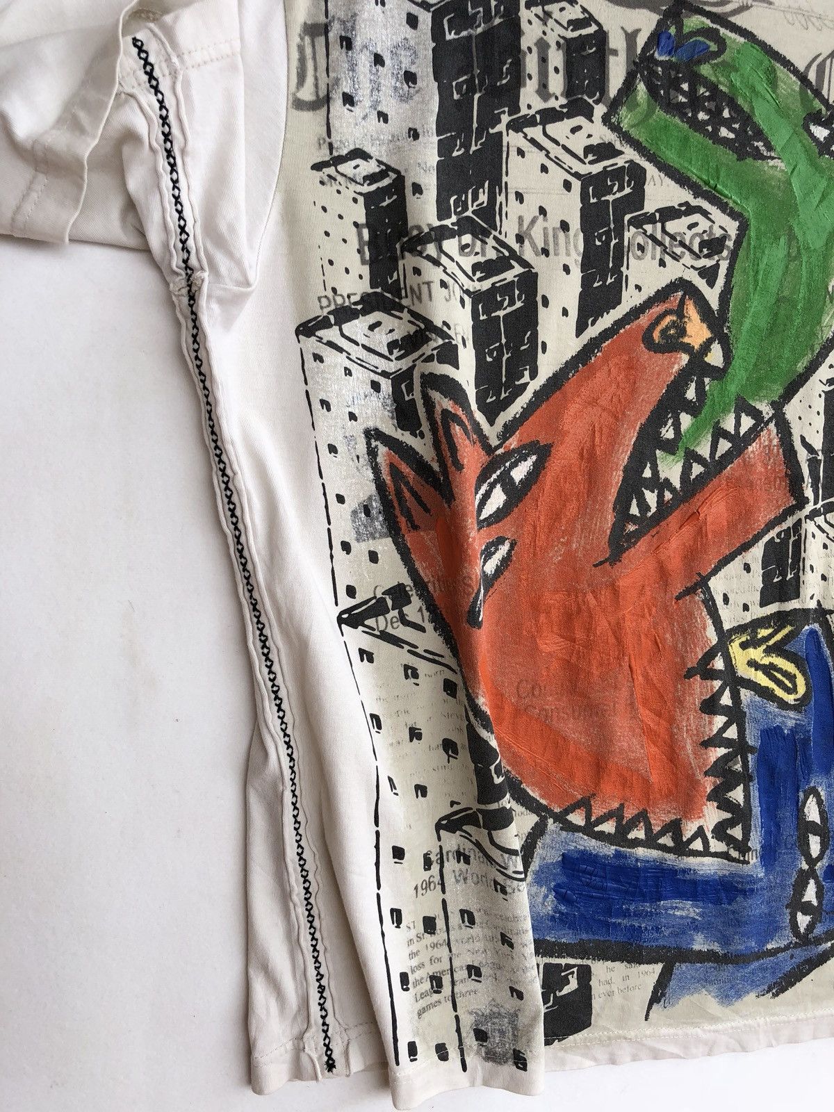 Frankie Morello FRANKIE MORELLO PAINTING ART TSHIRT Size US M / EU 48-50 / 2 - 3 Thumbnail