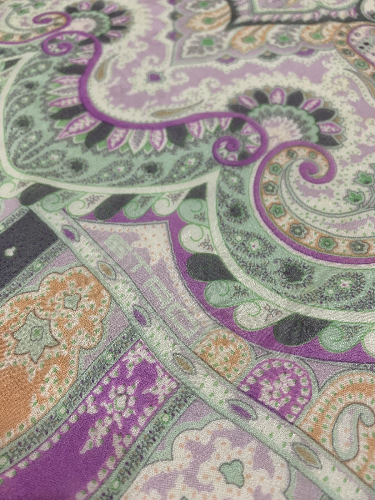 Etro PAISLEY ETRO SILK SCARF Size ONE SIZE - 4 Thumbnail
