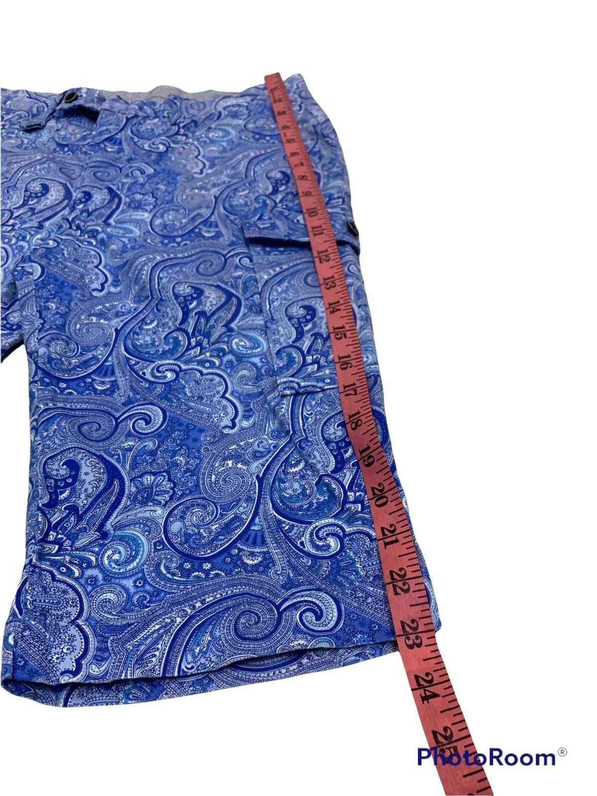 Maurizio Baldassari VINTAGE MAURIZIO BALADDARI PAISLEY CARGO PANTS Size US 31 - 2 Thumbnail