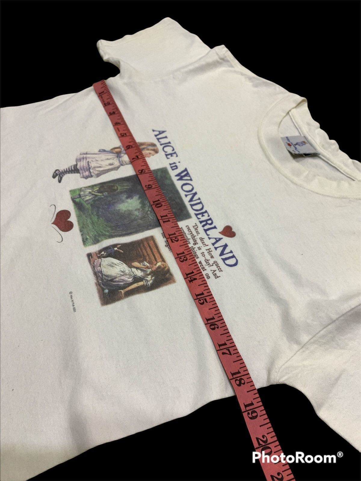 Cartoon Network × Disney × Vintage VINTAGE 2001 ALICE IN WONDERLAND BY LEWIS CAROLL SHIRT Size US S / EU 44-46 / 1 - 6 Thumbnail