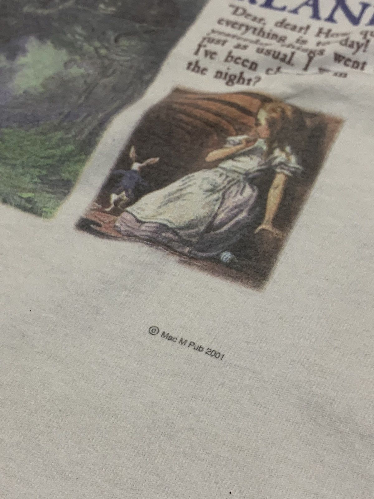Cartoon Network × Disney × Vintage VINTAGE 2001 ALICE IN WONDERLAND BY LEWIS CAROLL SHIRT Size US S / EU 44-46 / 1 - 4 Thumbnail