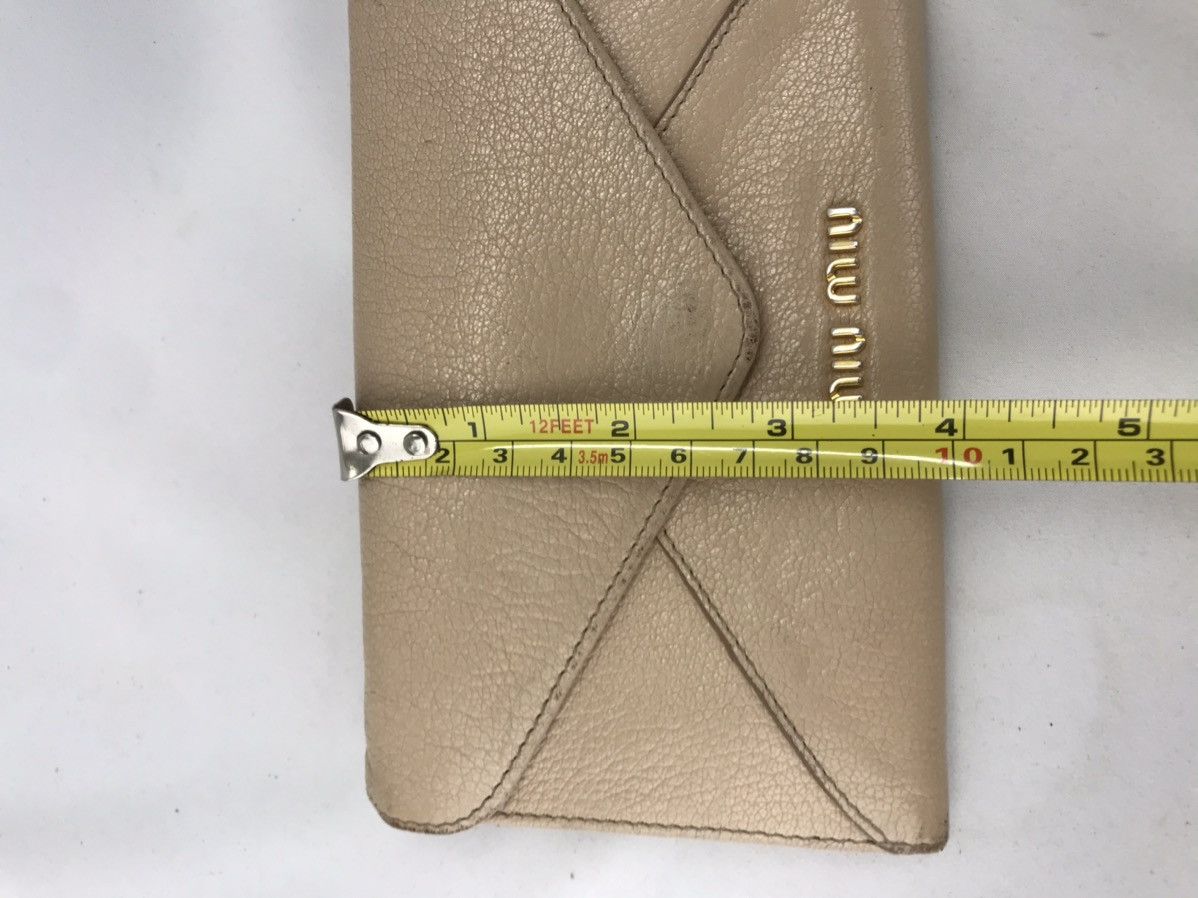 Miu Miu ❌Last Drop❌ Authentic Miu miu Wallet long Size ONE SIZE - 15 Thumbnail