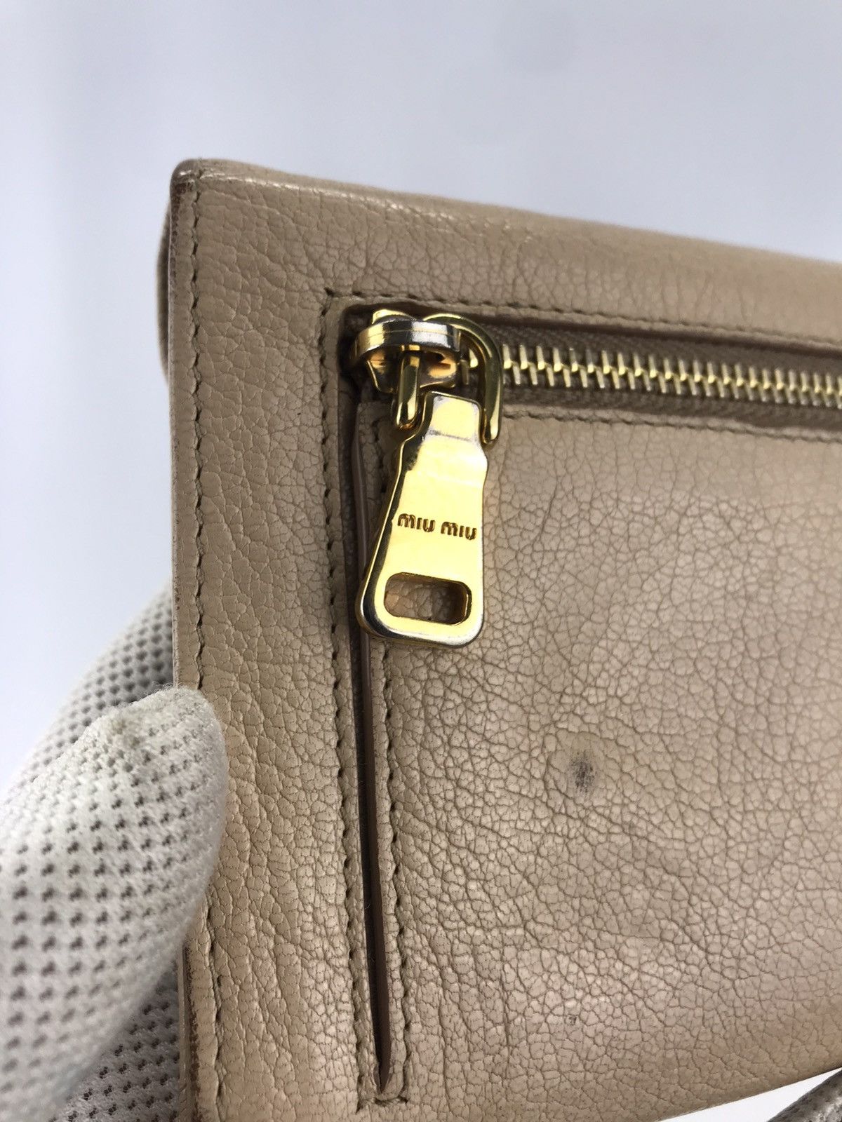 Miu Miu ❌Last Drop❌ Authentic Miu miu Wallet long Size ONE SIZE - 3 Thumbnail