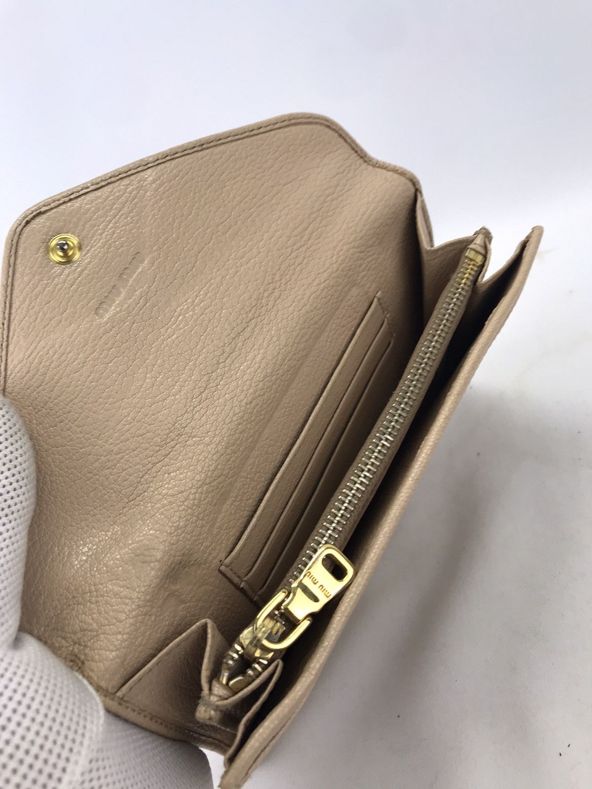 Miu Miu ❌Last Drop❌ Authentic Miu miu Wallet long Size ONE SIZE - 6 Thumbnail