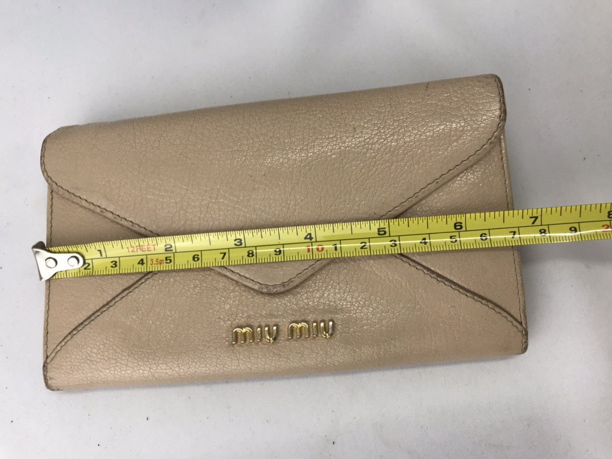 Miu Miu ❌Last Drop❌ Authentic Miu miu Wallet long Size ONE SIZE - 14 Thumbnail