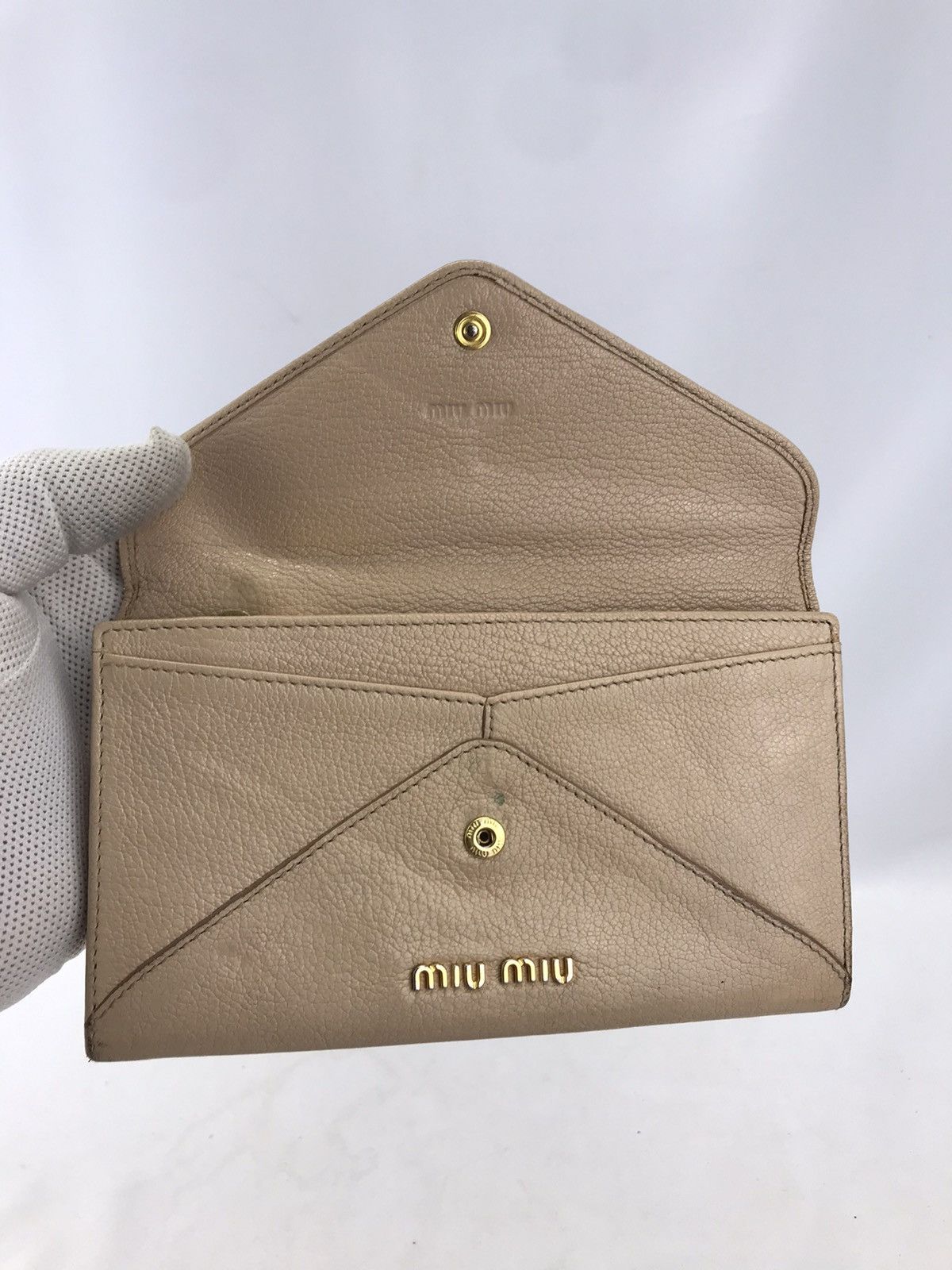 Miu Miu ❌Last Drop❌ Authentic Miu miu Wallet long Size ONE SIZE - 4 Thumbnail