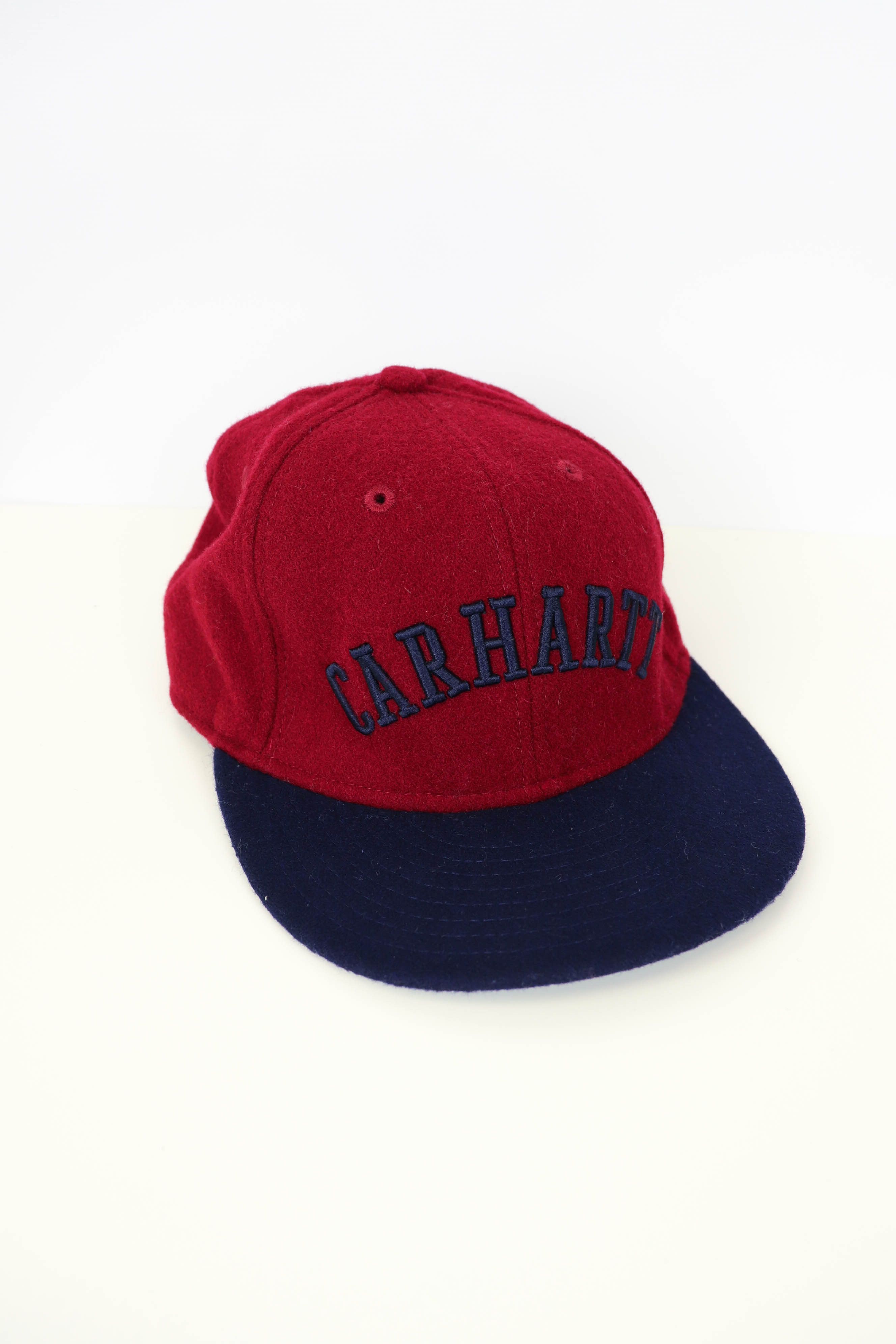 Carhartt Carhartt New Era Embroidered Logo Wool Snapback Cap Hat Size ONE SIZE - 1 Thumbnail