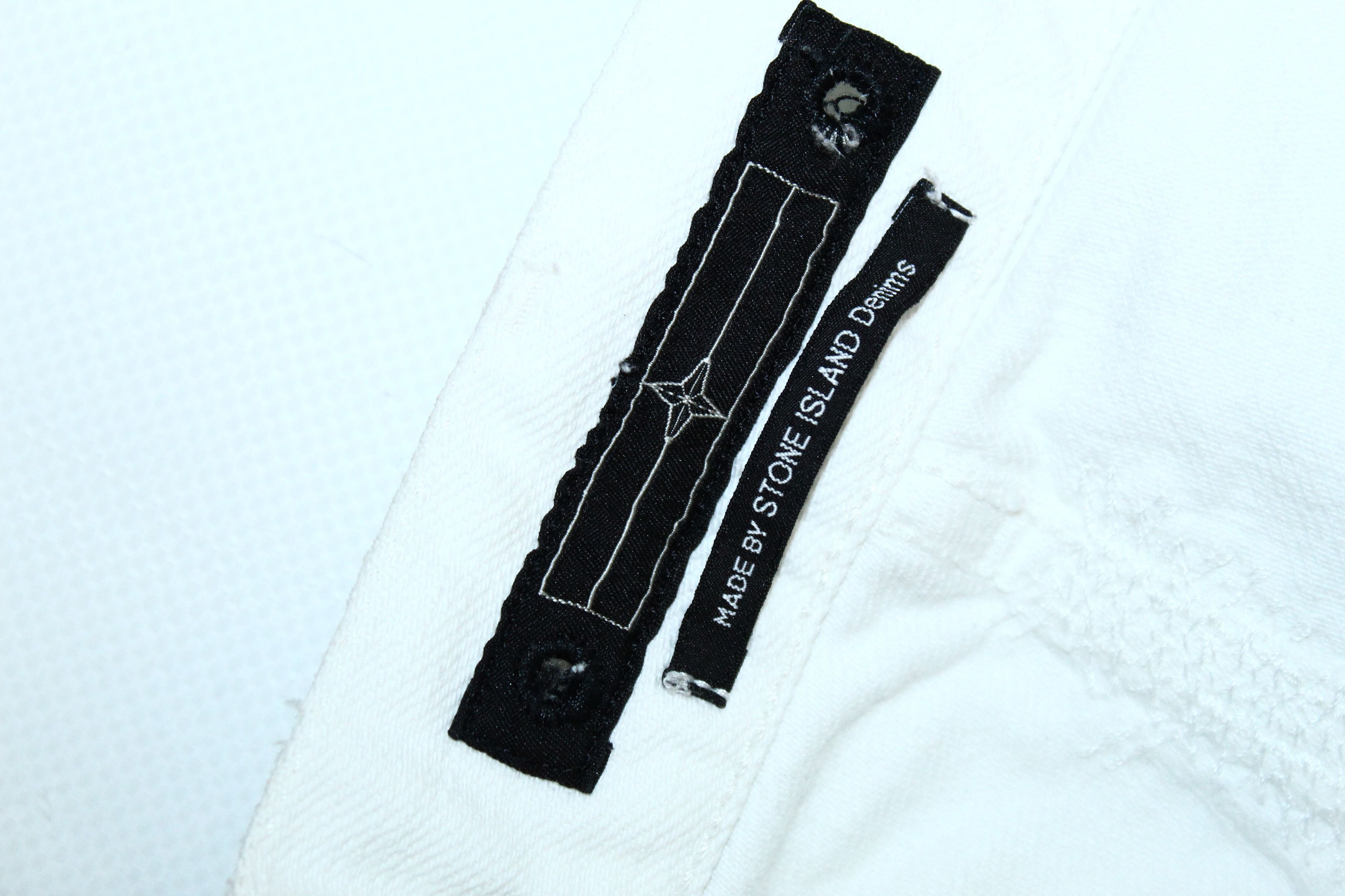 Stone Island Stone Island Denims Signature White Denim Baggy Jeans Size US 32 / EU 48 - 11 Thumbnail
