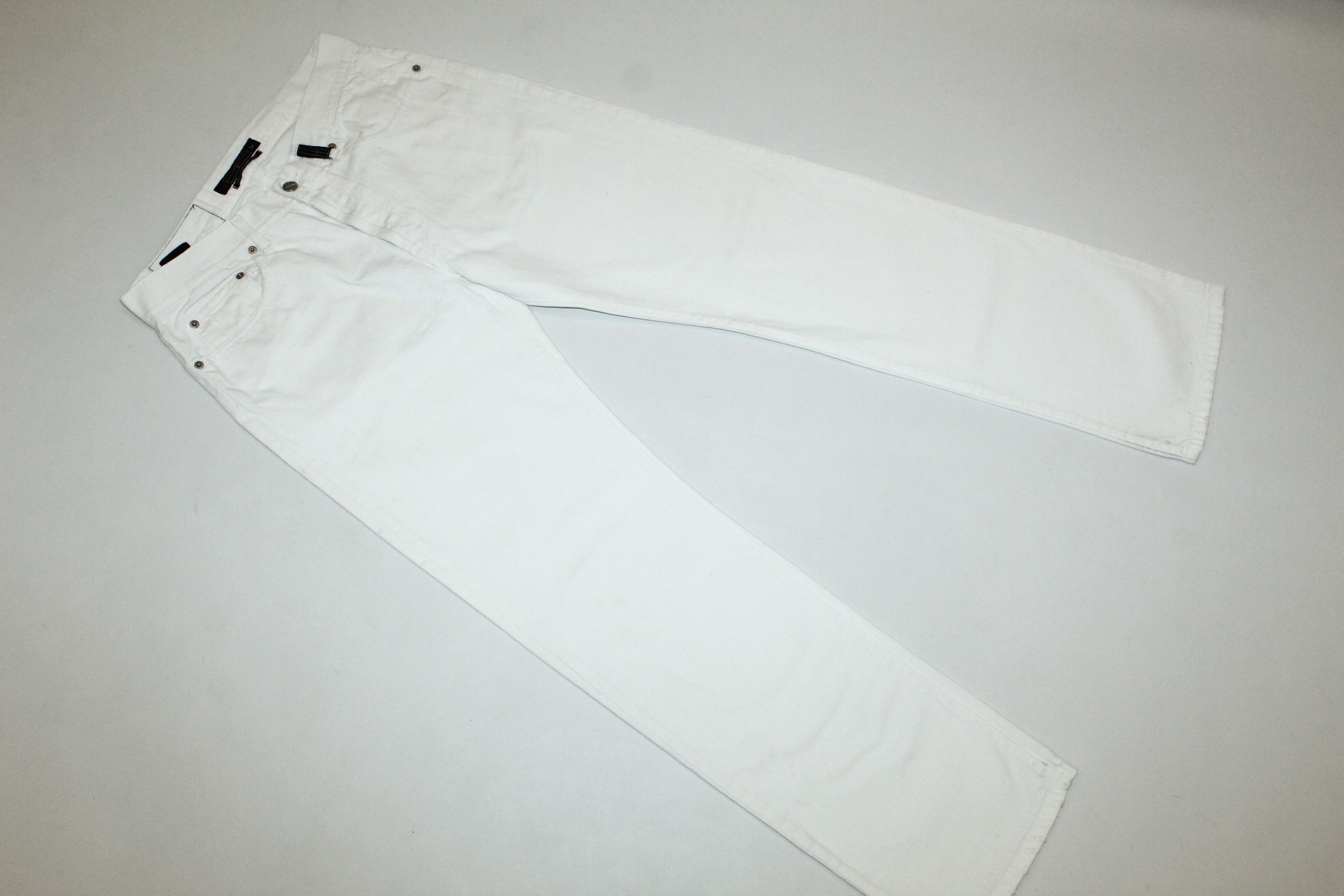 Stone Island Stone Island Denims Signature White Denim Baggy Jeans Size US 32 / EU 48 - 2 Thumbnail