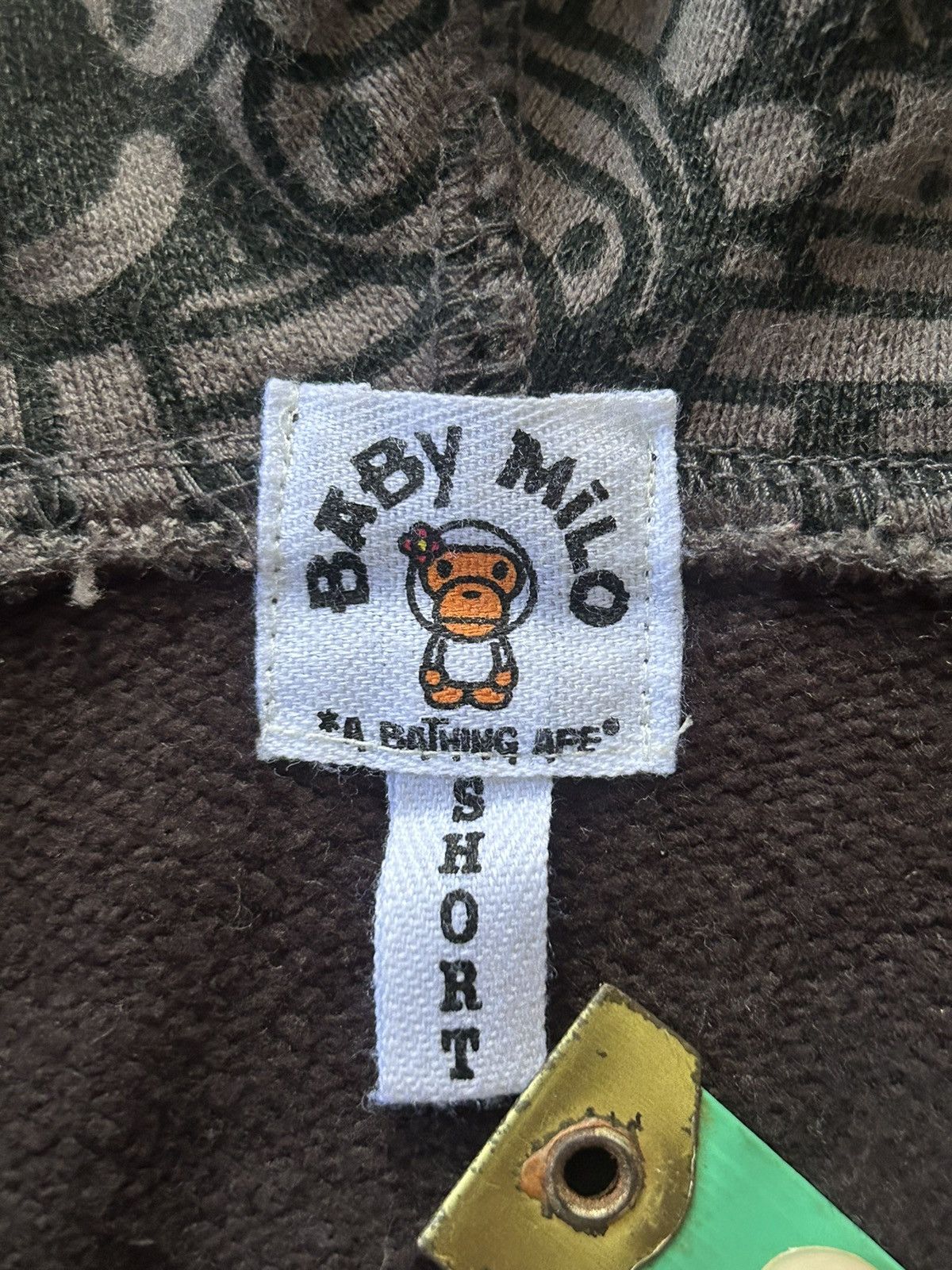 Bape Rare Baby Milo Safari Full Zip Hoodie (short) Size S / US 4 / IT 40 - 3 Thumbnail