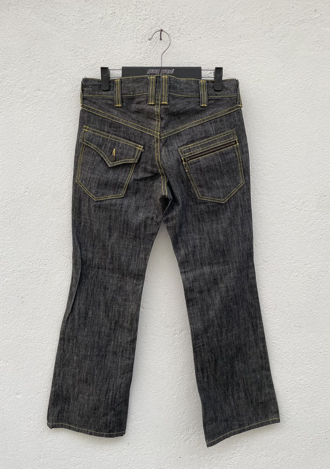 Designer × Japanese Brand × Matsuda Flare Jeans Ville D’Espoir denim Jeans Made in Japan Size US 32 / EU 48 - 7 Thumbnail