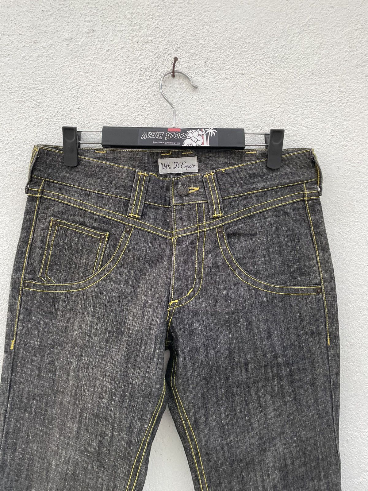 Designer × Japanese Brand × Matsuda Flare Jeans Ville D’Espoir denim Jeans Made in Japan Size US 32 / EU 48 - 2 Thumbnail