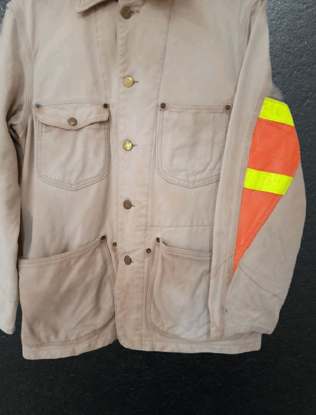 45rpm 🔥VTG BLUE BLUE DUCK CANVAS CHORE JACKETS Size US S / EU 44-46 / 1 - 4 Thumbnail