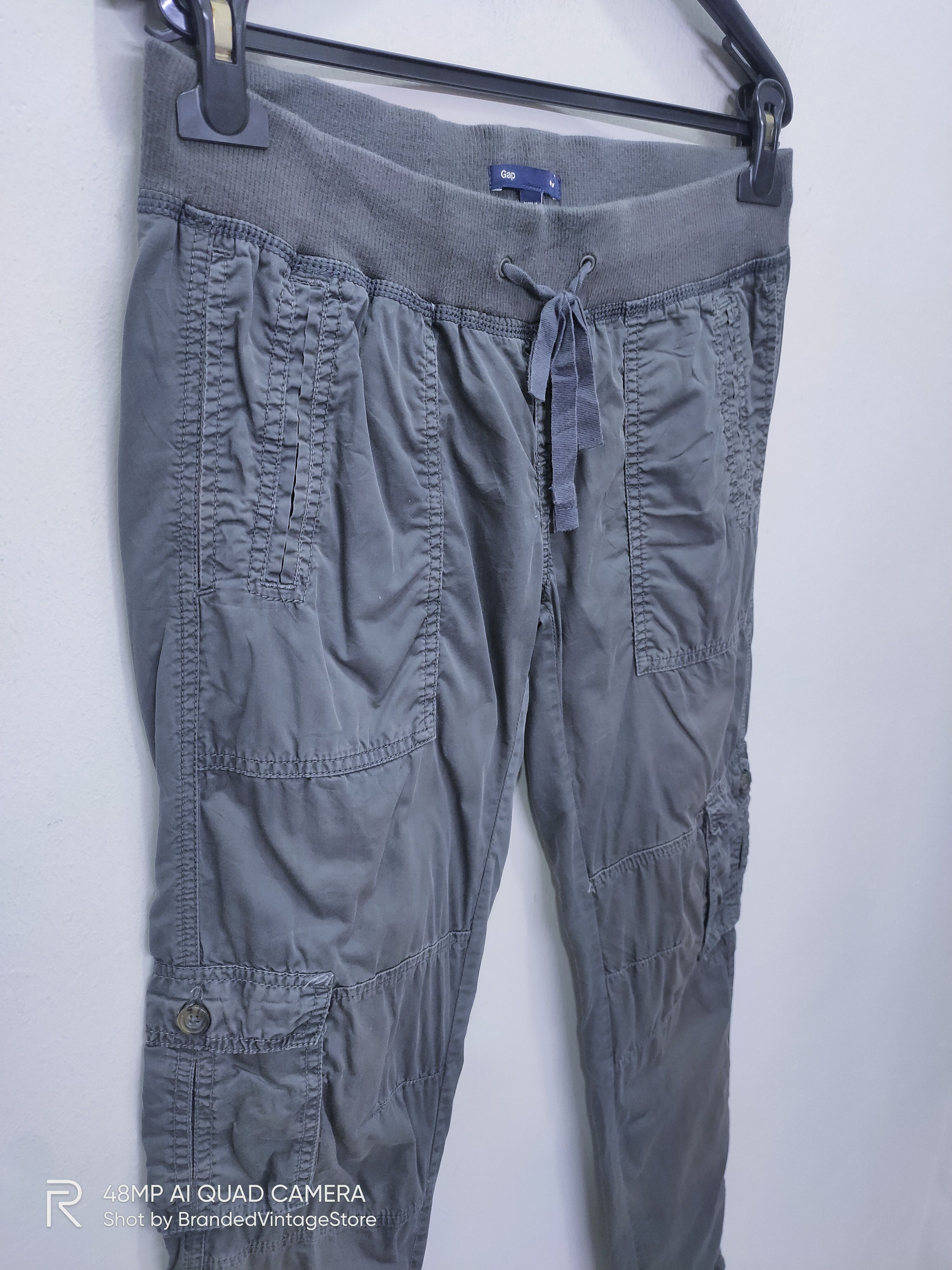 Gap × Seditionaries SS12 GAP Slimfit Pullover Double Knee Sportwear Cargo Pants Size US 30 / EU 46 - 5 Thumbnail
