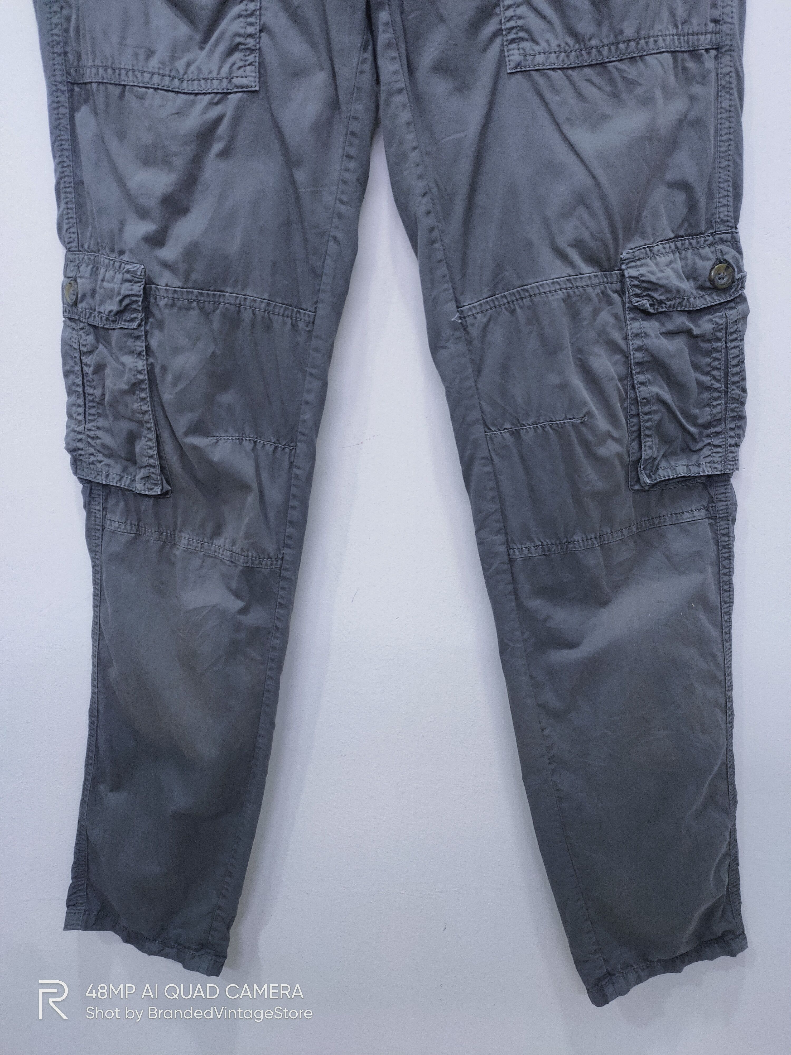 Gap × Seditionaries SS12 GAP Slimfit Pullover Double Knee Sportwear Cargo Pants Size US 30 / EU 46 - 4 Thumbnail