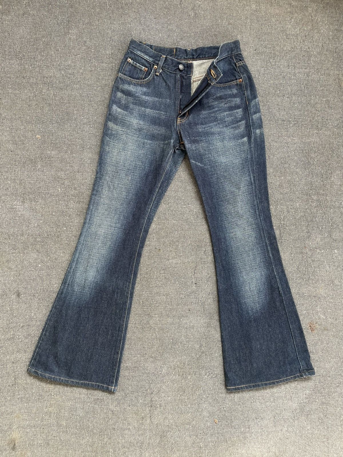 Edwin × Vintage Vintage Miss Edwin Flare Jeans Made In Japan Size 26" / US 2 / IT 38 - 1 Thumbnail