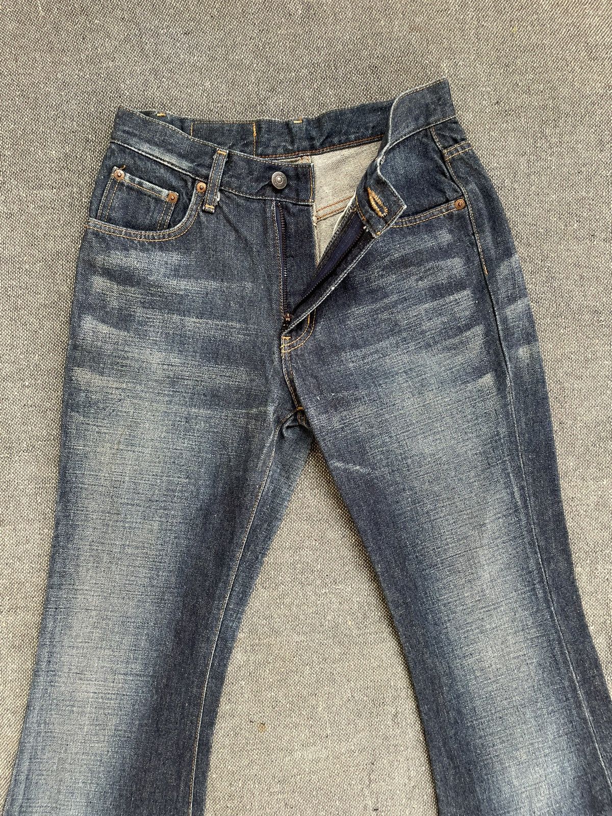Edwin × Vintage Vintage Miss Edwin Flare Jeans Made In Japan Size 26" / US 2 / IT 38 - 2 Thumbnail