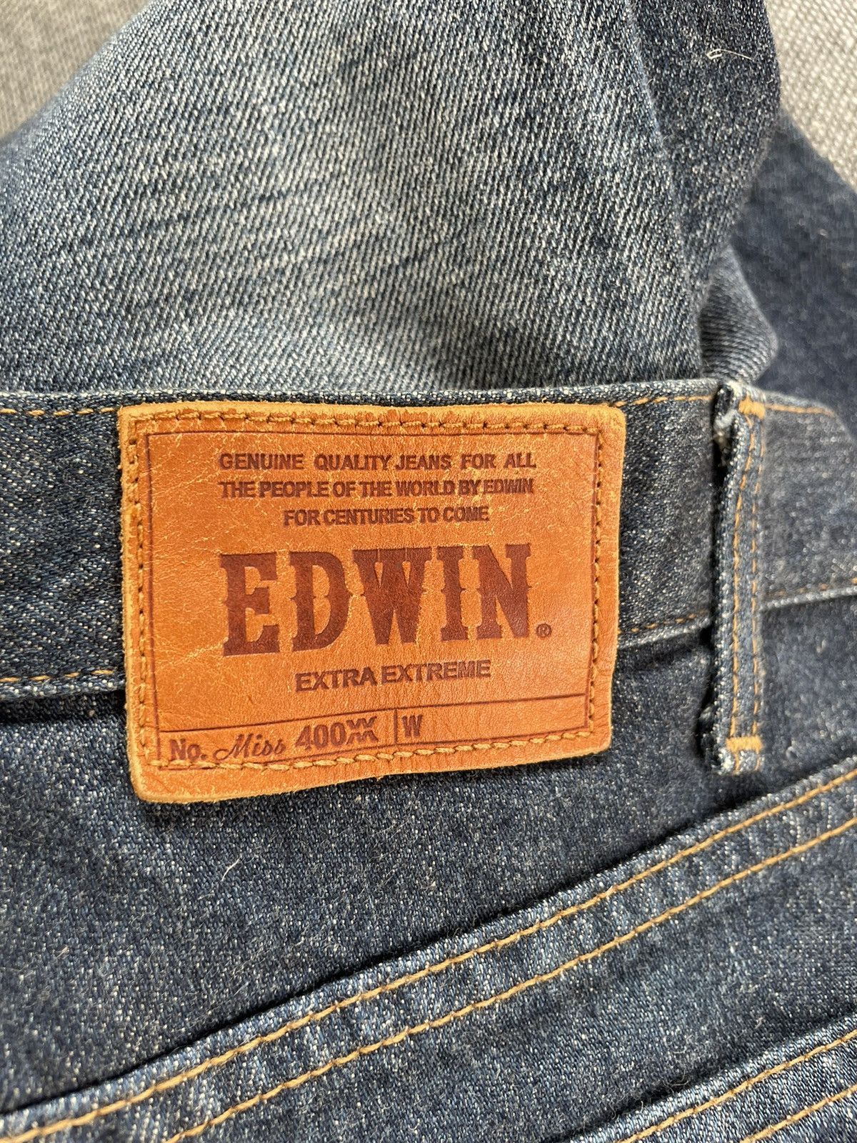 Edwin × Vintage Vintage Miss Edwin Flare Jeans Made In Japan Size 26" / US 2 / IT 38 - 15 Thumbnail