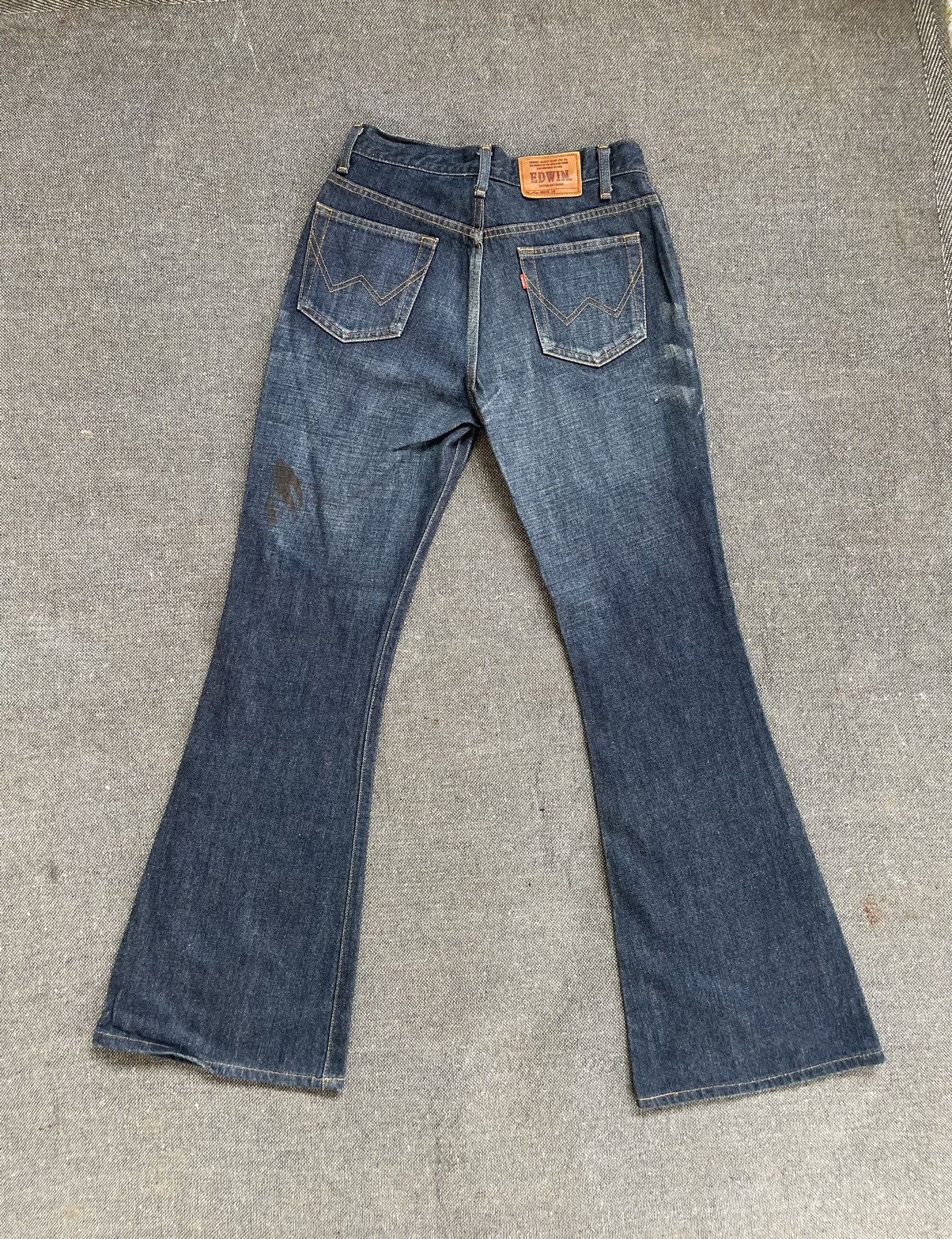Edwin × Vintage Vintage Miss Edwin Flare Jeans Made In Japan Size 26" / US 2 / IT 38 - 8 Thumbnail