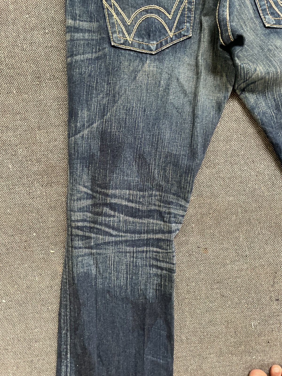 Edwin × Japanese Brand Vintage Flare Edwin Blue Trip 505 Jeans Made In Japan Size US 30 / EU 46 - 11 Thumbnail