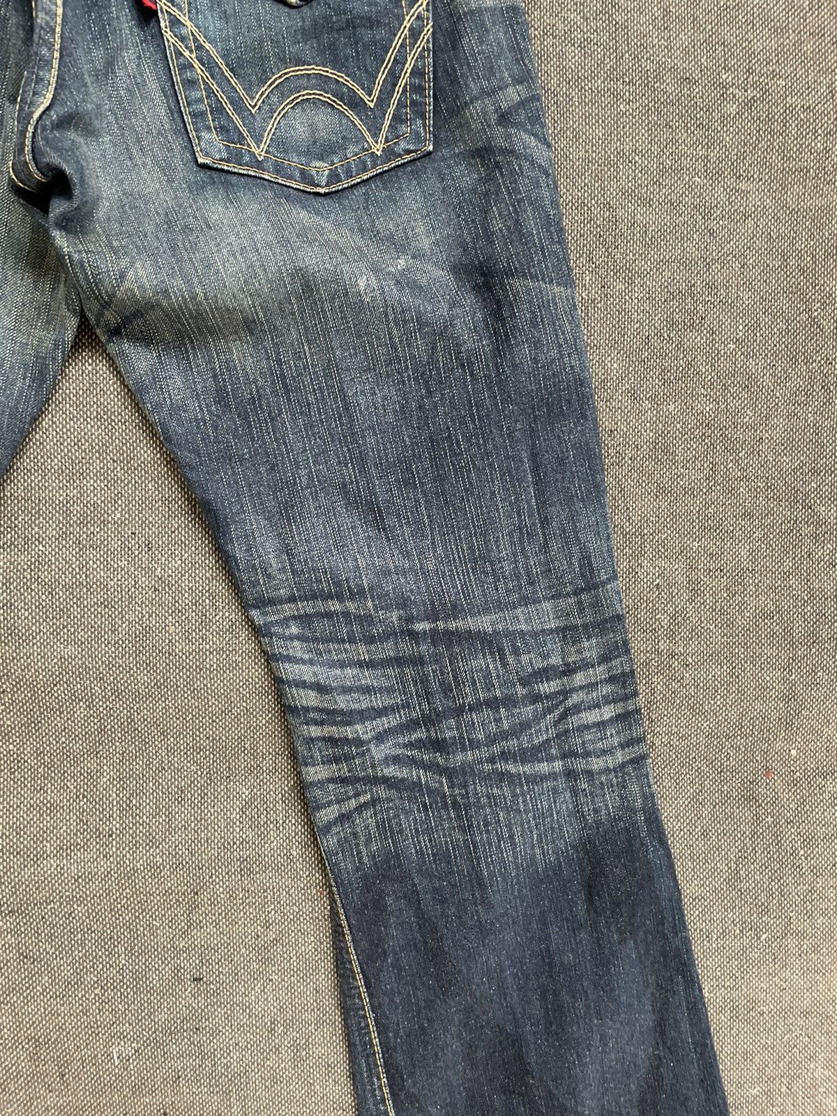 Edwin × Japanese Brand Vintage Flare Edwin Blue Trip 505 Jeans Made In Japan Size US 30 / EU 46 - 12 Thumbnail
