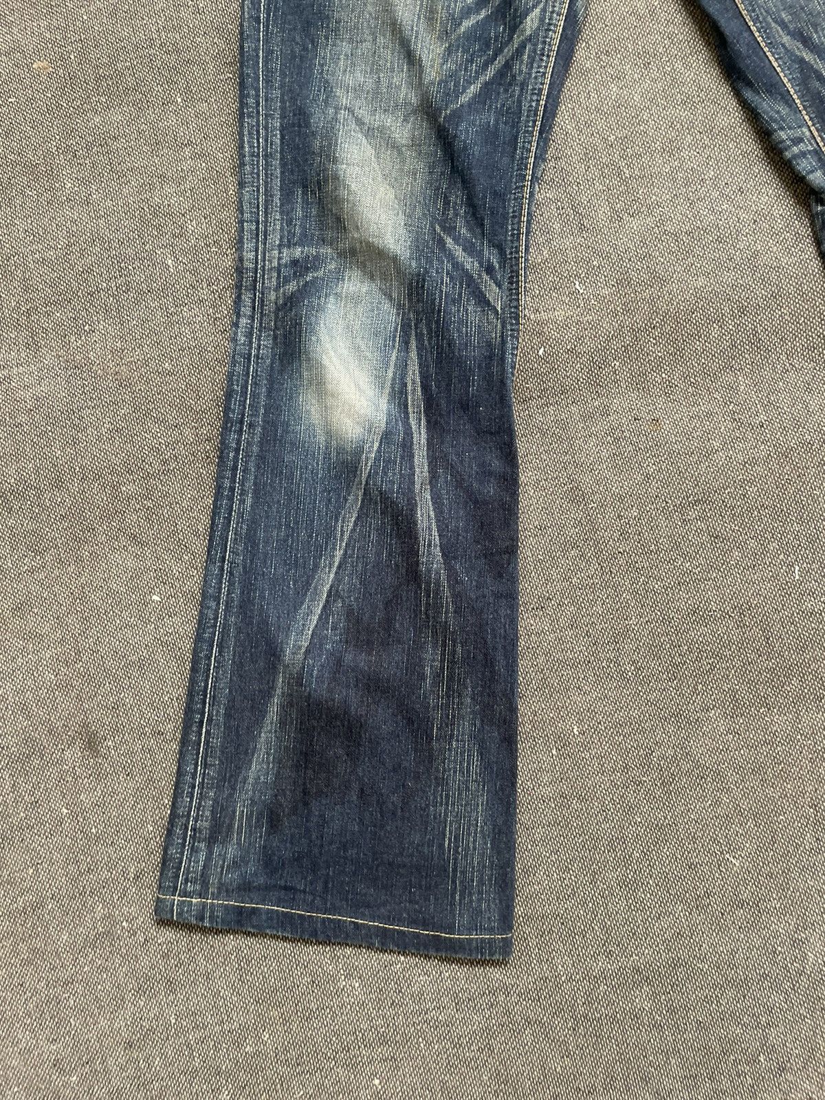 Edwin × Japanese Brand Vintage Flare Edwin Blue Trip 505 Jeans Made In Japan Size US 30 / EU 46 - 7 Thumbnail