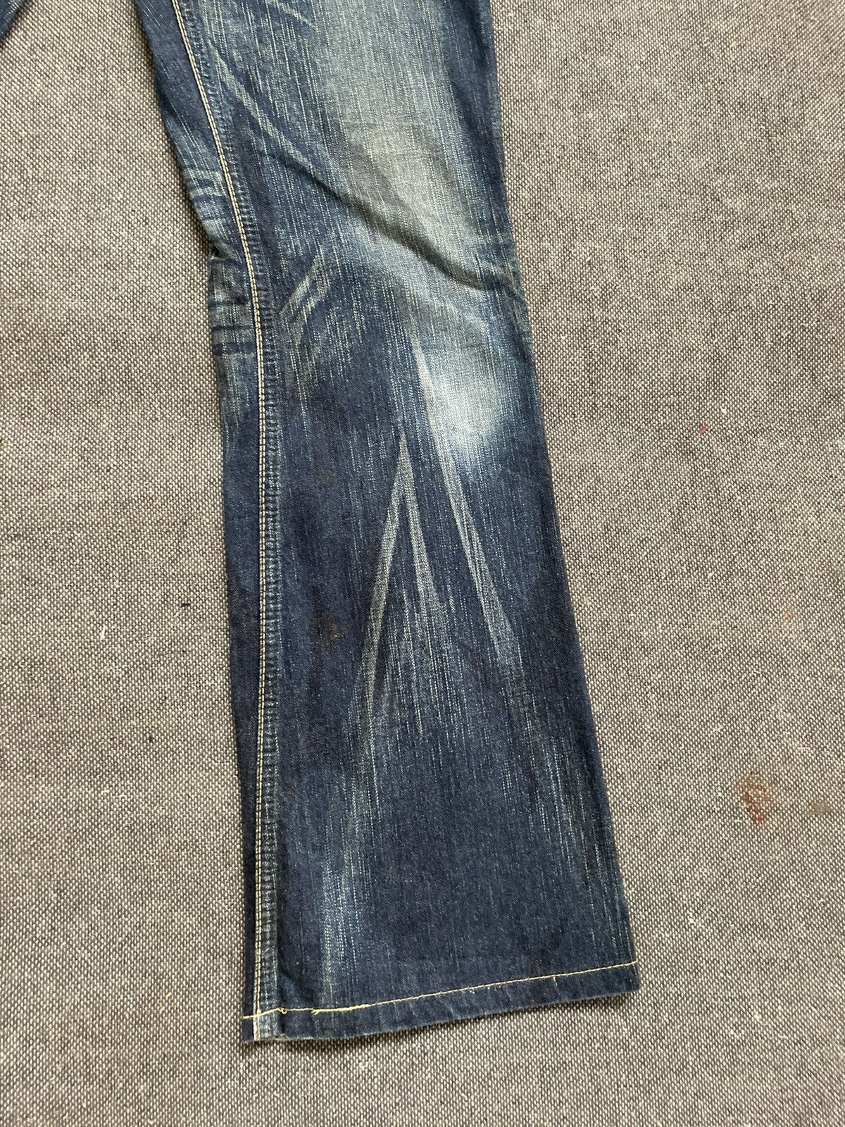 Edwin × Japanese Brand Vintage Flare Edwin Blue Trip 505 Jeans Made In Japan Size US 30 / EU 46 - 6 Thumbnail