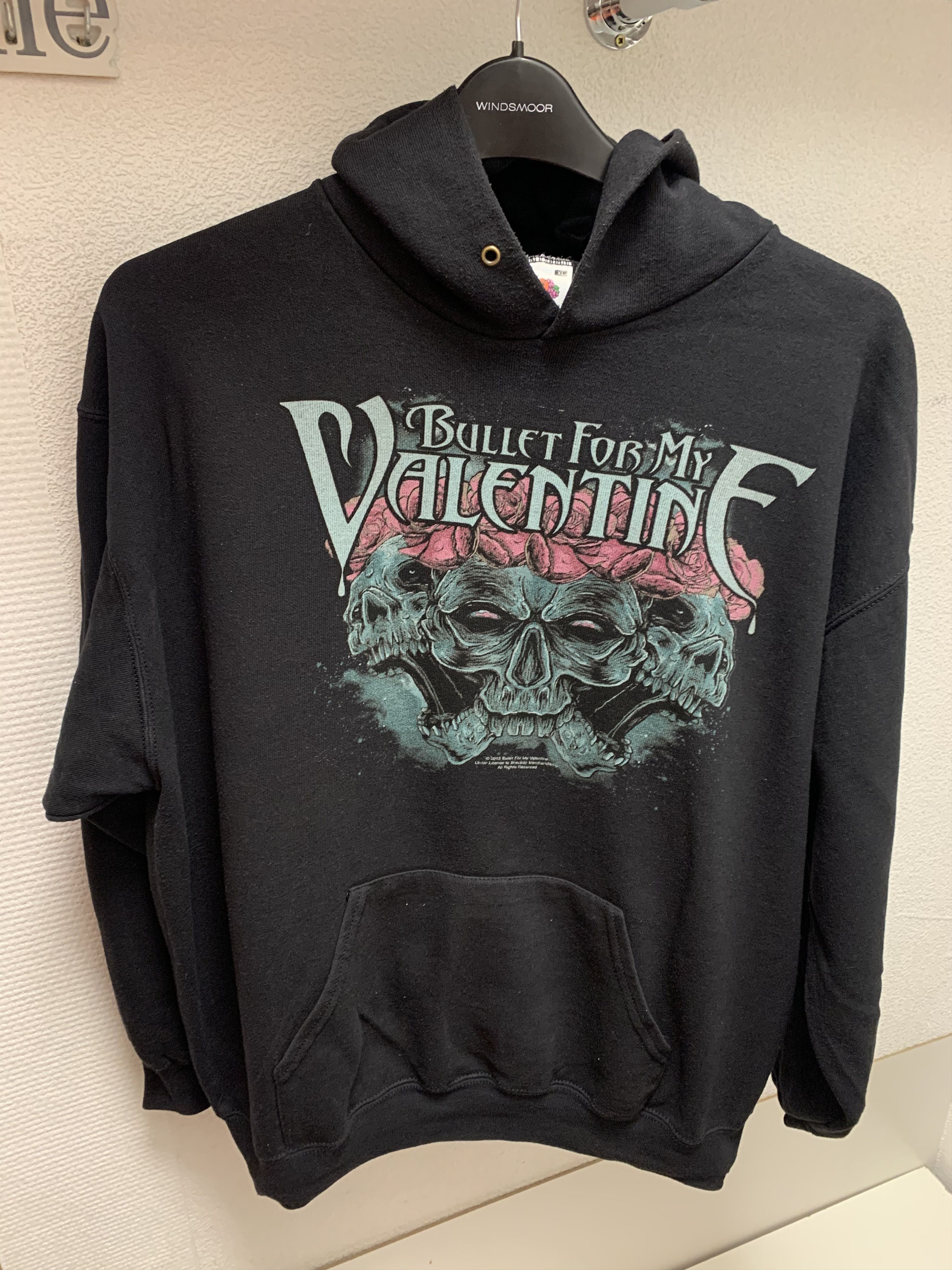 Band Tees Bullet for my Valentine black hoodie Xl 2013 big logo Size US XL / EU 56 / 4 - 1 Thumbnail