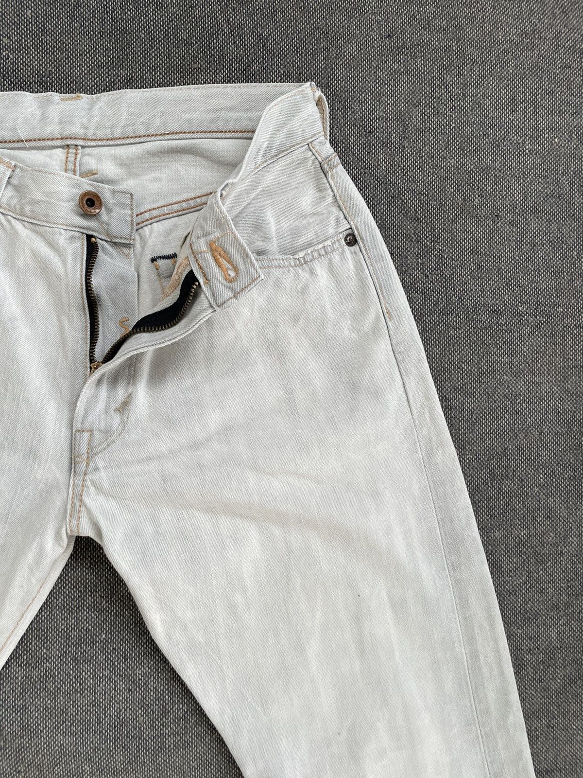 Edwin Flare Jeans Edwin Selvedge Distressed Jeans Made In Japan Size US 28 / EU 44 - 5 Thumbnail