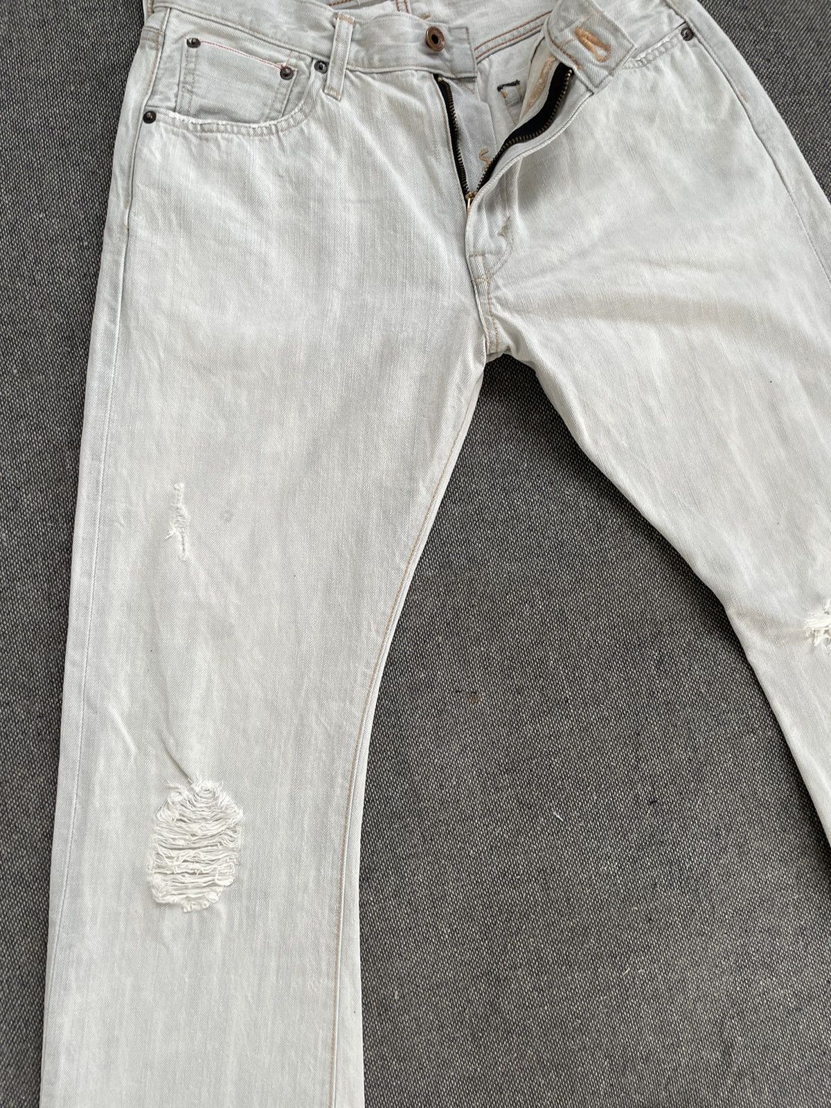 Edwin Flare Jeans Edwin Selvedge Distressed Jeans Made In Japan Size US 28 / EU 44 - 3 Thumbnail