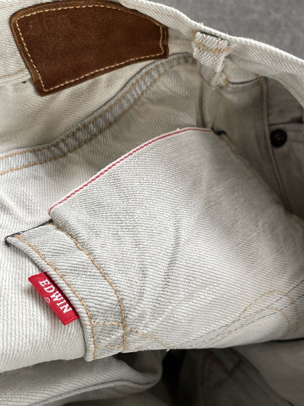 Edwin Flare Jeans Edwin Selvedge Distressed Jeans Made In Japan Size US 28 / EU 44 - 21 Thumbnail