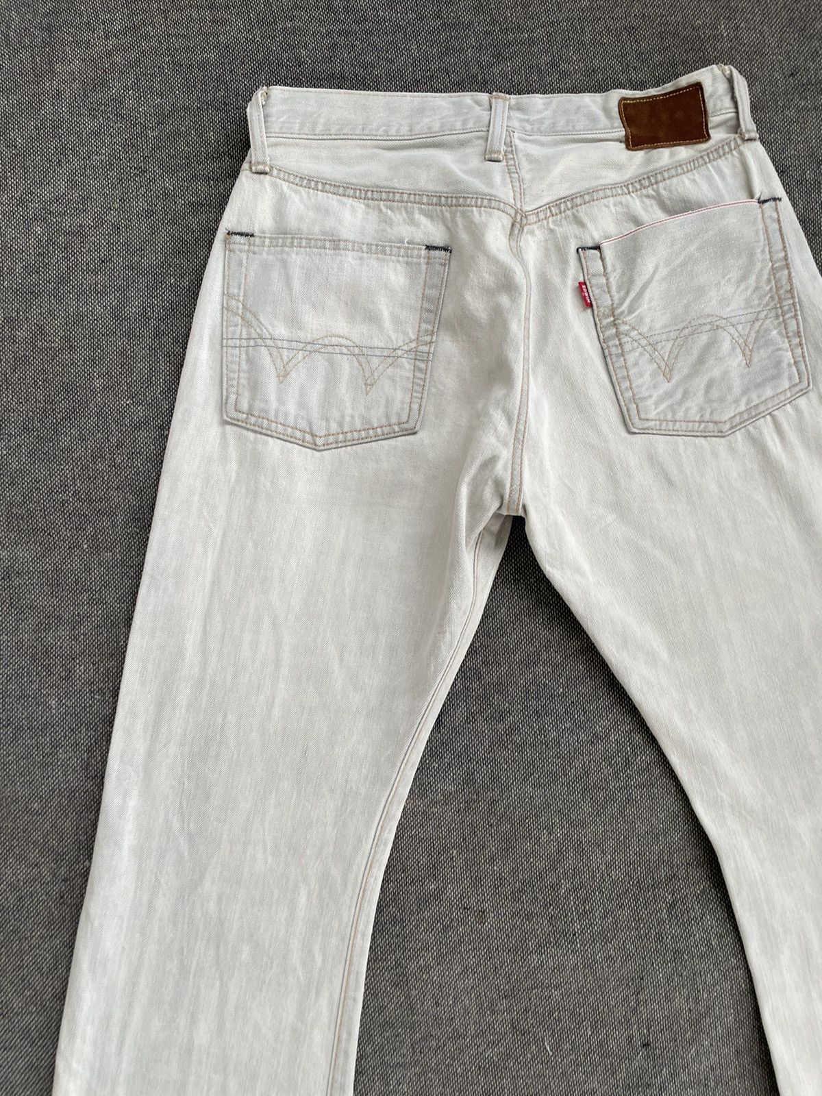 Edwin Flare Jeans Edwin Selvedge Distressed Jeans Made In Japan Size US 28 / EU 44 - 14 Thumbnail
