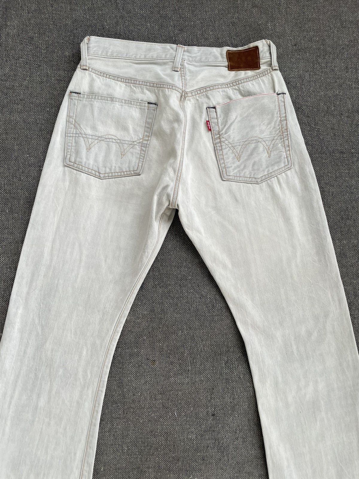 Edwin Flare Jeans Edwin Selvedge Distressed Jeans Made In Japan Size US 28 / EU 44 - 10 Thumbnail