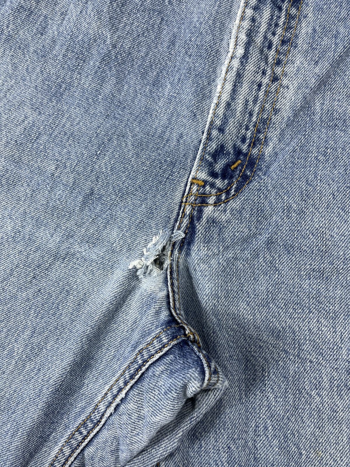 Levi's × Vintage 90’s Vintage Levis 550 Stone Wash Jeans - J729 Size US 38 / EU 54 - 5 Thumbnail