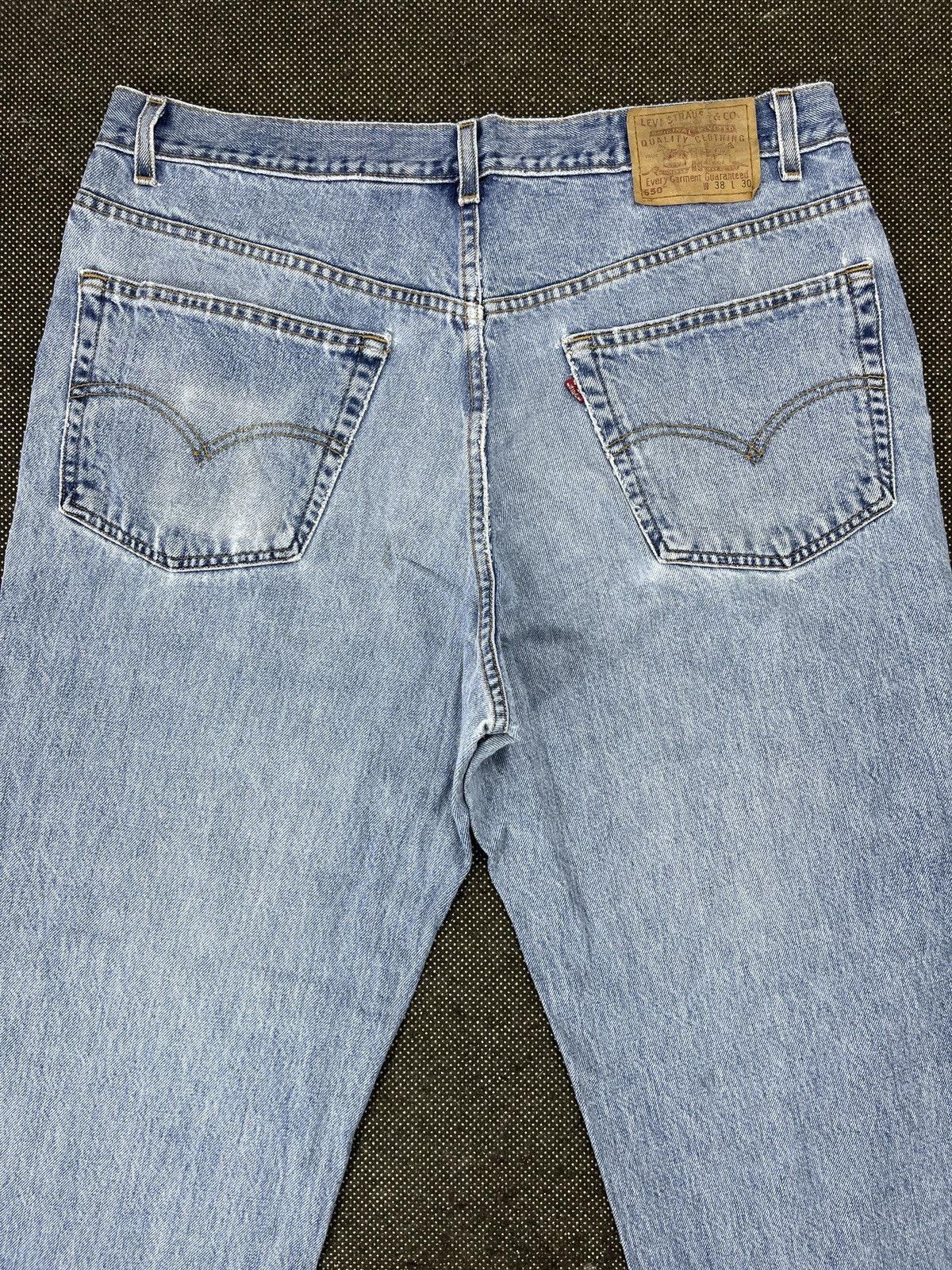 Levi's × Vintage 90’s Vintage Levis 550 Stone Wash Jeans - J729 Size US 38 / EU 54 - 4 Thumbnail