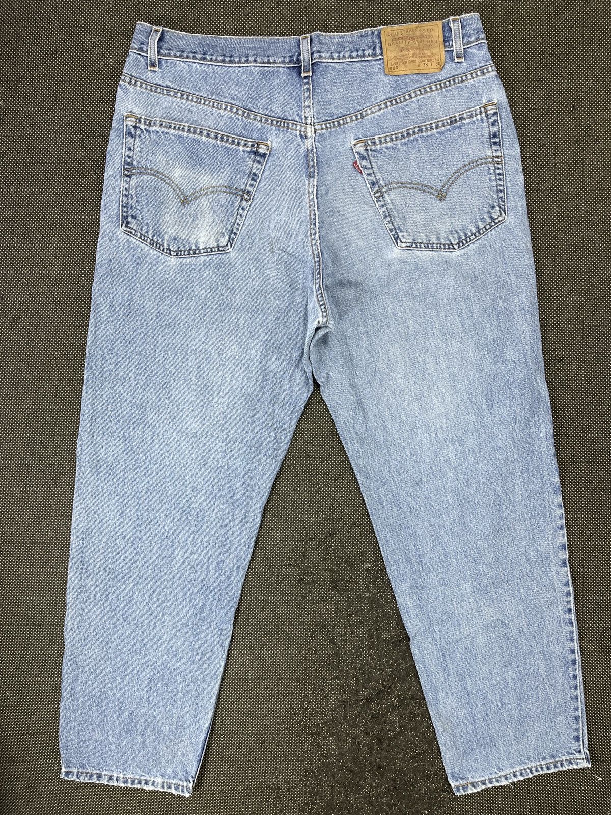 Levi's × Vintage 90’s Vintage Levis 550 Stone Wash Jeans - J729 Size US 38 / EU 54 - 2 Thumbnail