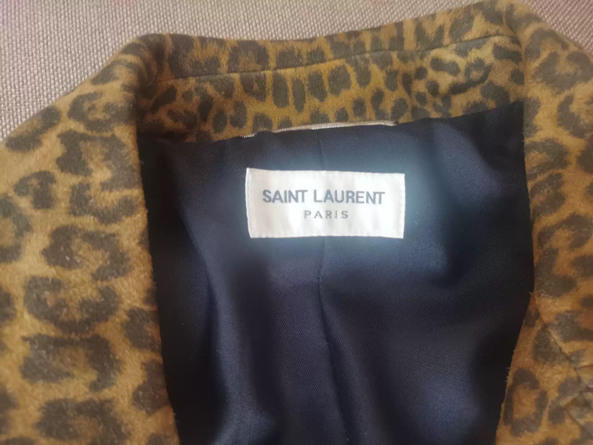 Saint Laurent Paris Saint Laurent show goatskin jacket Size US L / EU 52-54 / 3 - 3 Thumbnail