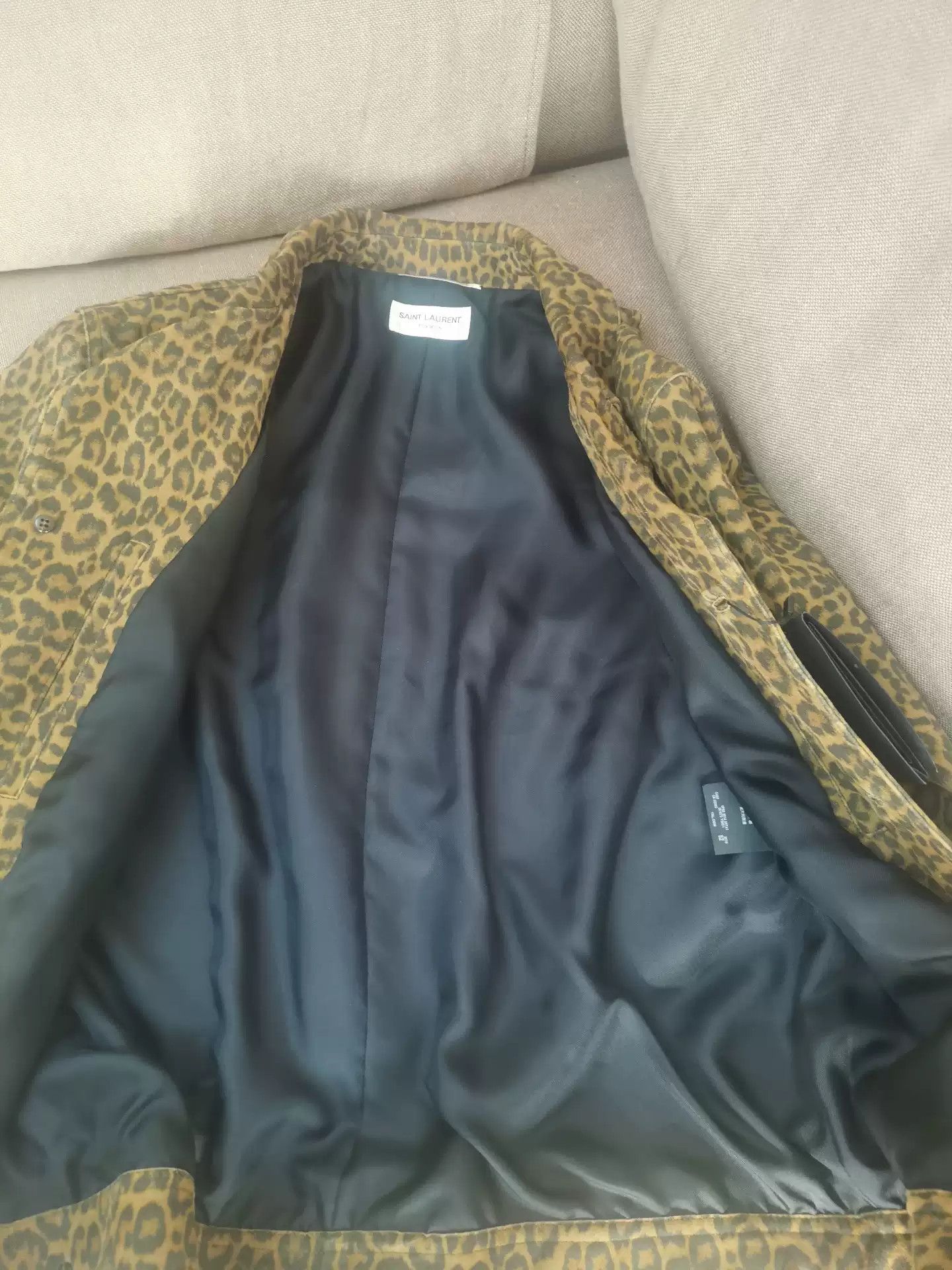 Saint Laurent Paris Saint Laurent show goatskin jacket Size US L / EU 52-54 / 3 - 4 Thumbnail