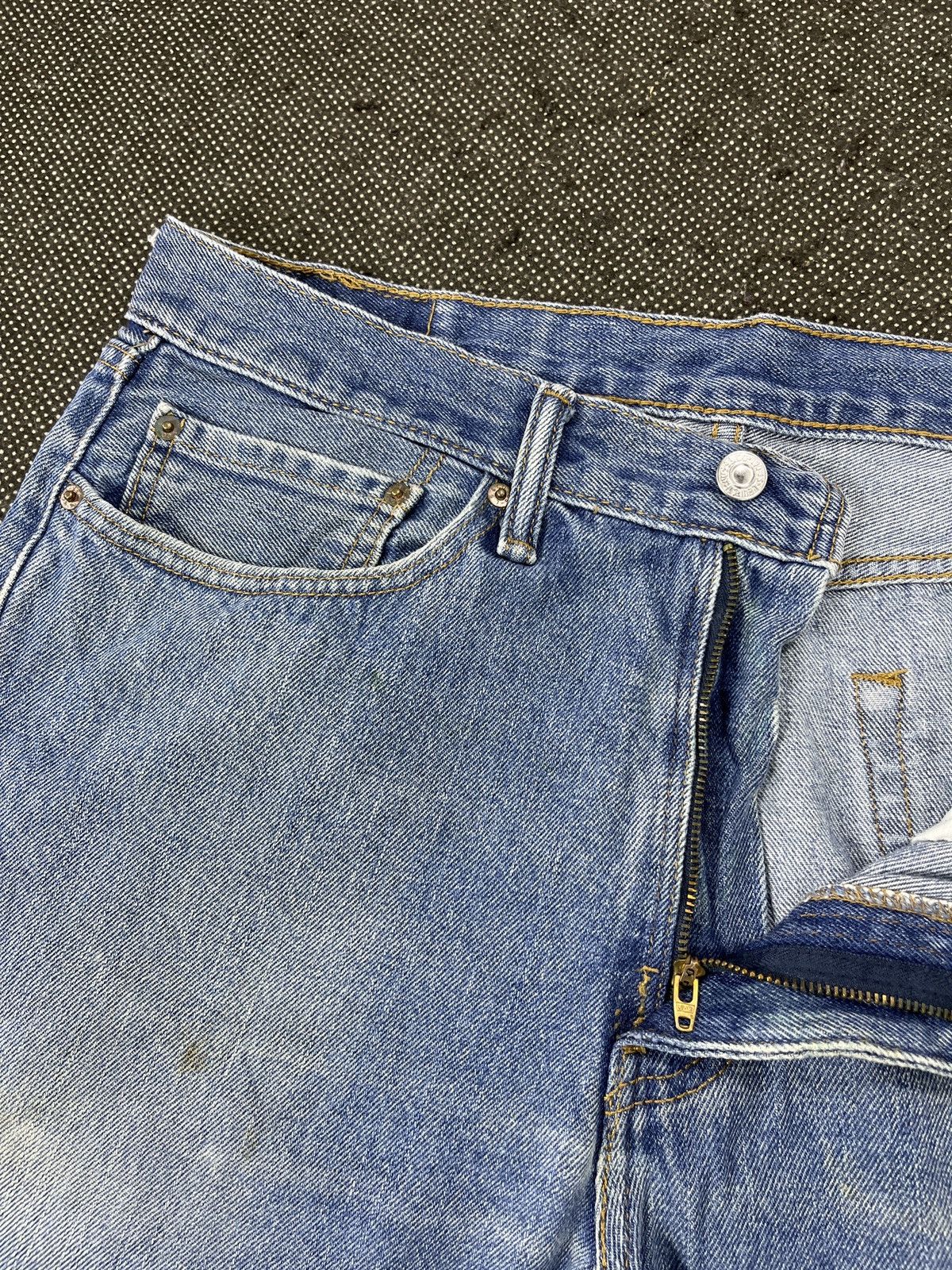 Levi's Vintage Levis 505 Regular Fit Jeans - J728 Size US 34 / EU 50 - 6 Thumbnail