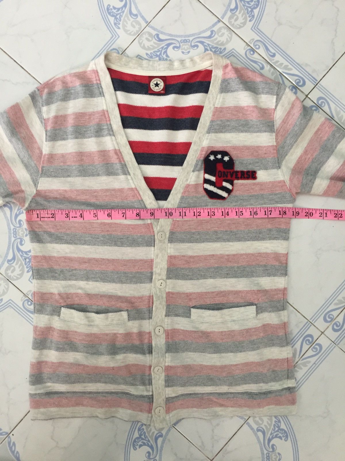 Converse Stripes Converse Cardigan Size US S / EU 44-46 / 1 - 15 Thumbnail