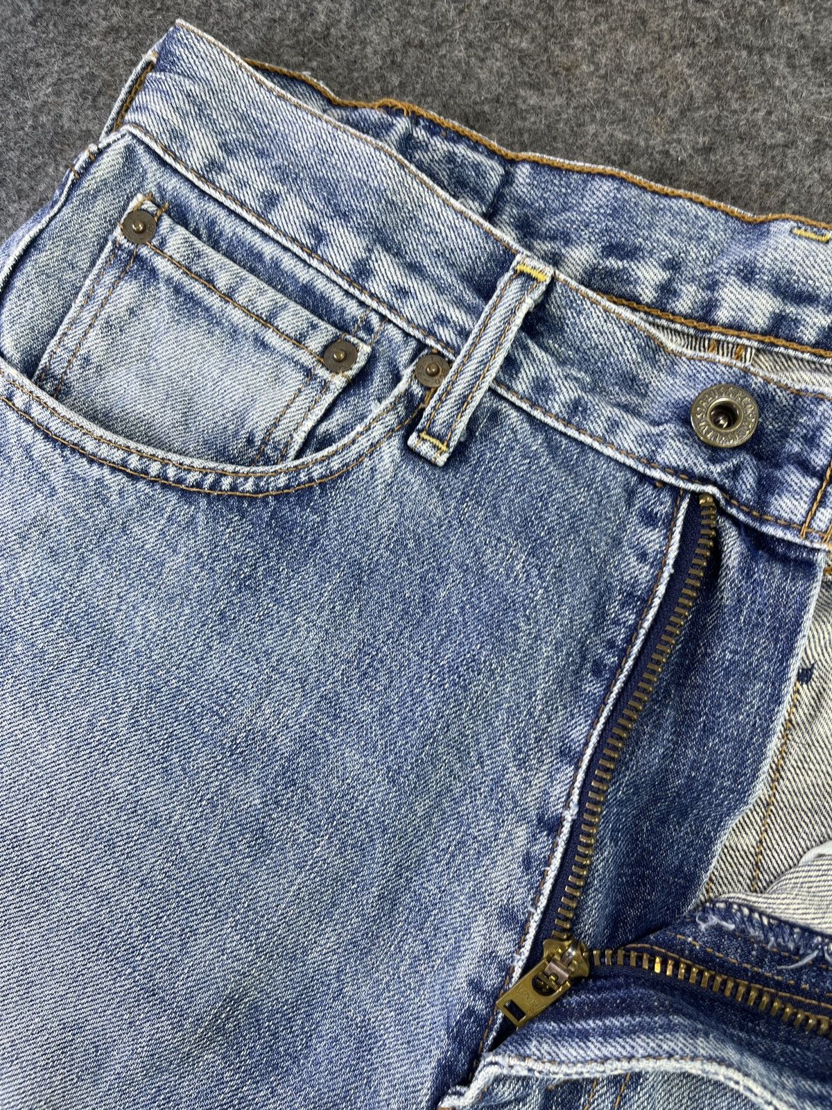Levi's Vintage Levis 503 Distressed Denim- J906 Size US 30 / EU 46 - 9 Thumbnail