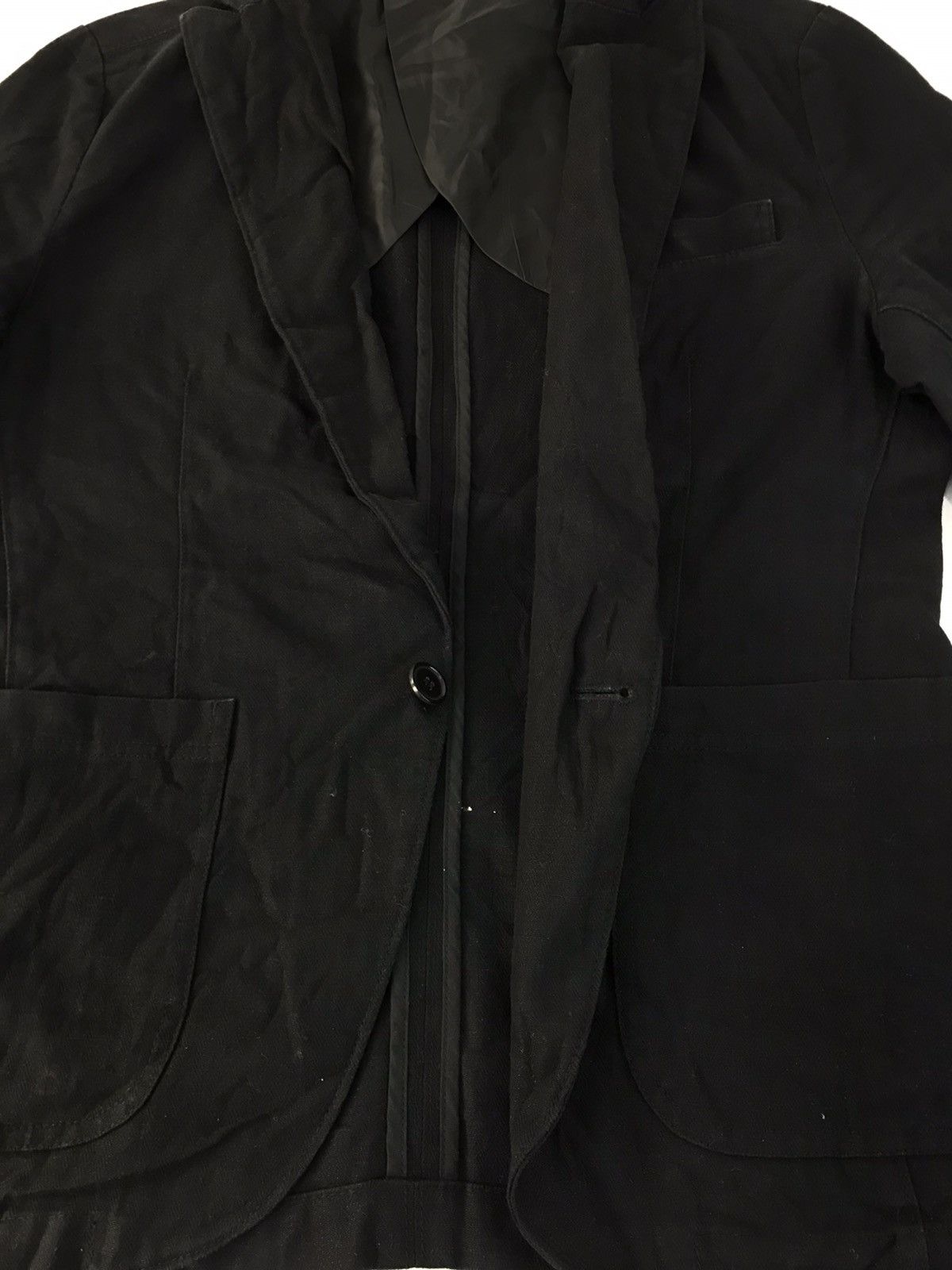 Takeo Kikuchi TK Takeo Kikuchi Black Simple Blazer Coat Jacket Design Size US M / EU 48-50 / 2 - 3 Thumbnail