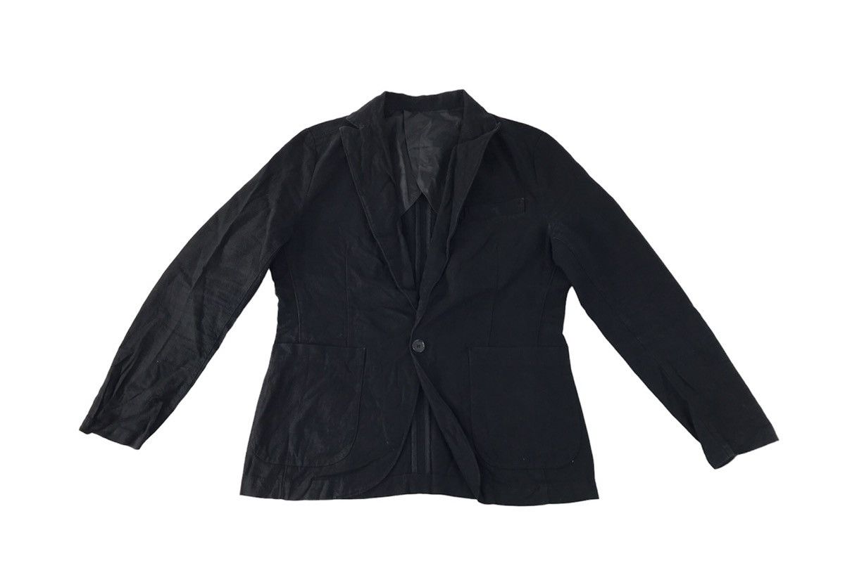 Takeo Kikuchi TK Takeo Kikuchi Black Simple Blazer Coat Jacket Design Size US M / EU 48-50 / 2 - 1 Thumbnail